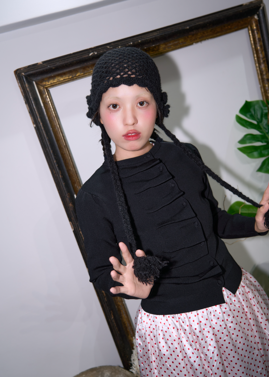 button up knit