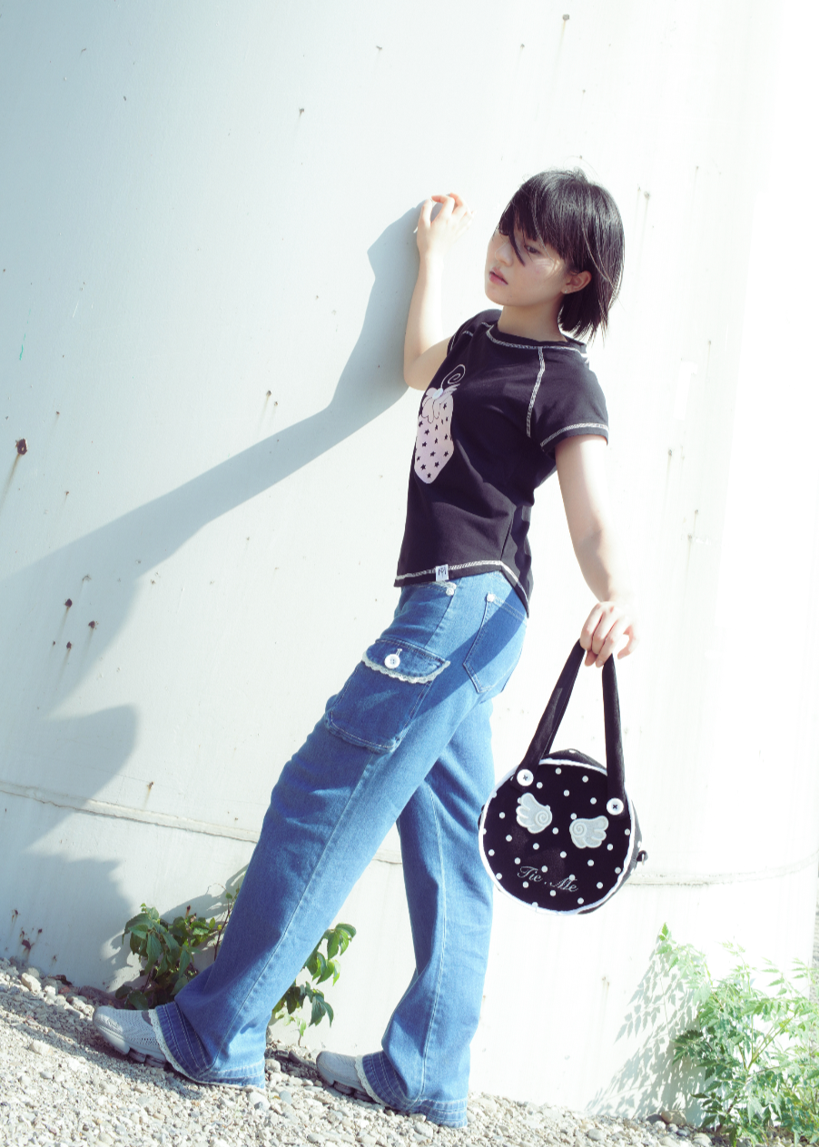 wings button 2way bag