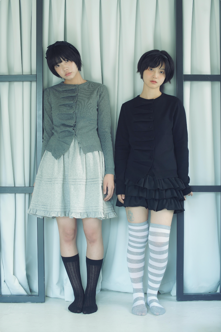 button up knit-slim fit