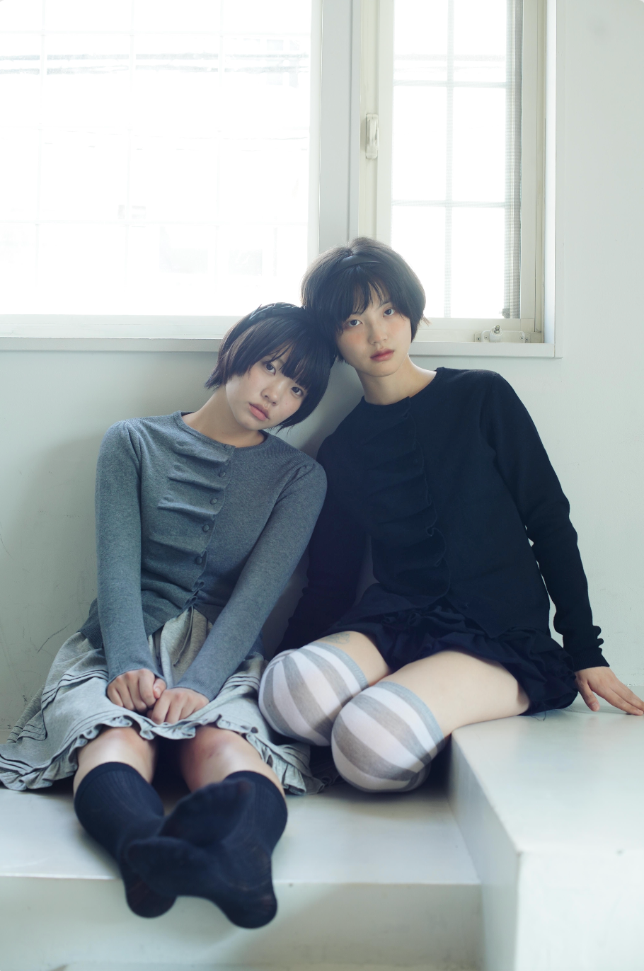button up knit-slim fit