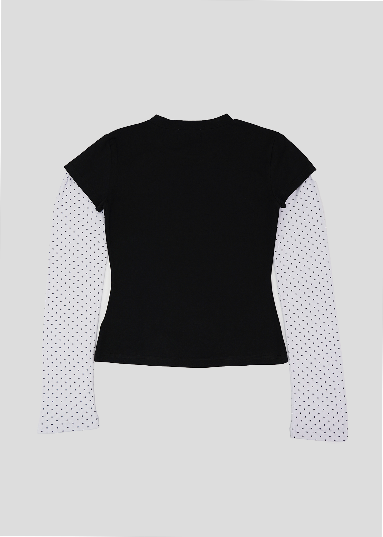 「Flying」layered T-shirt