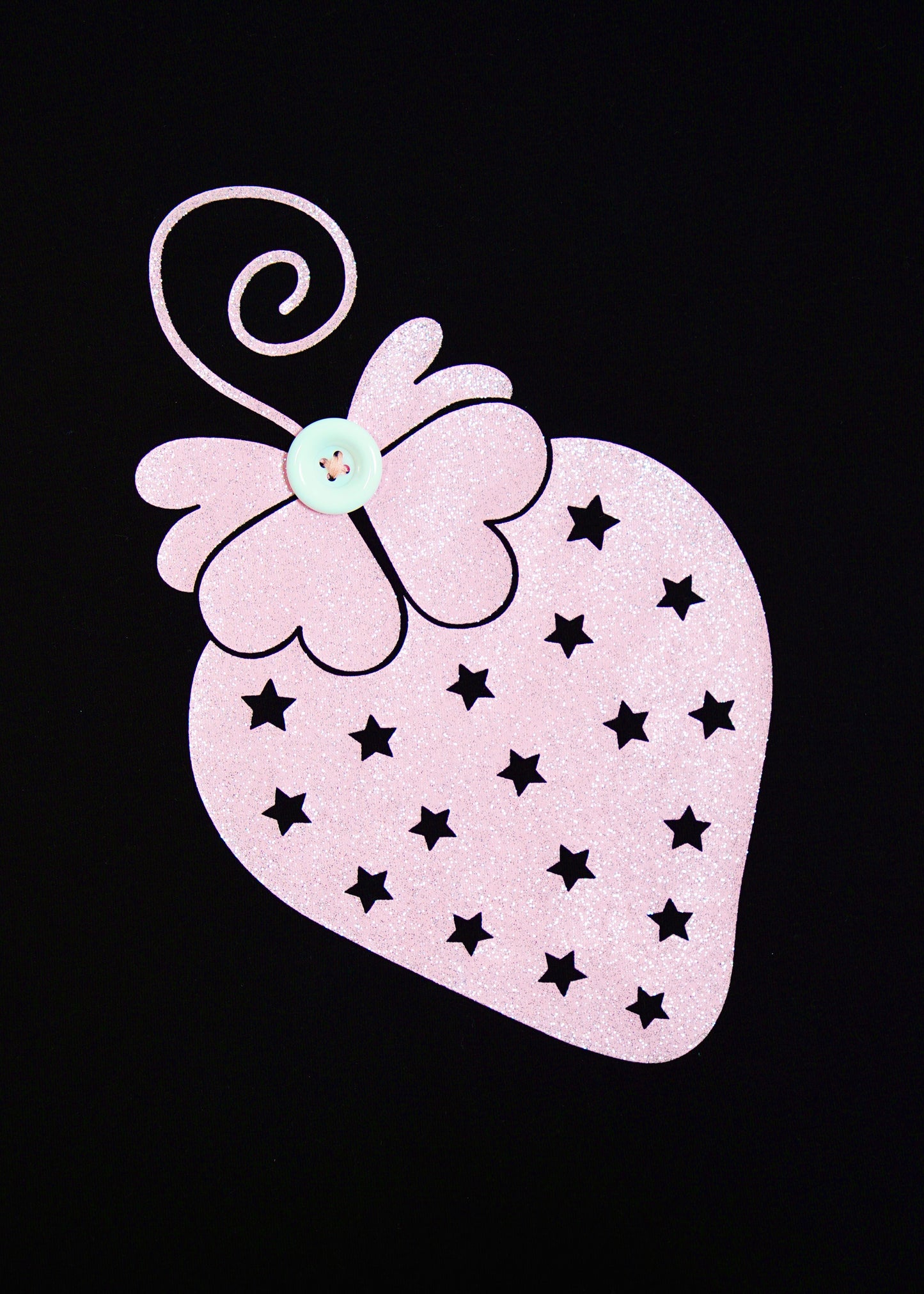shining strawberry tee