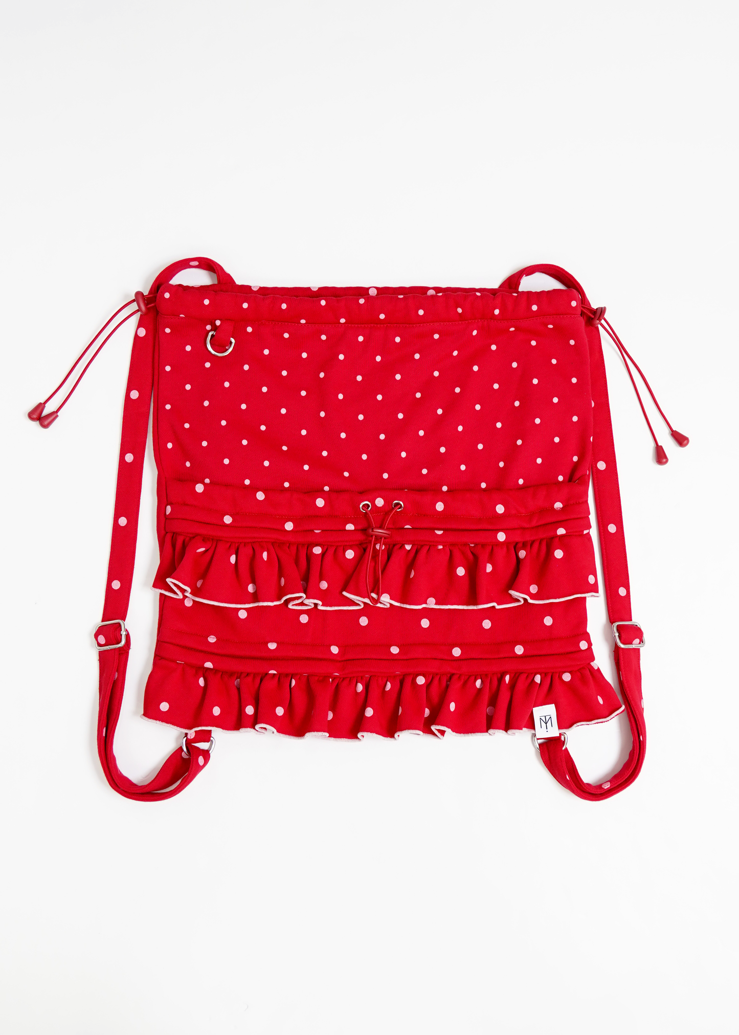 dot frill knapsack