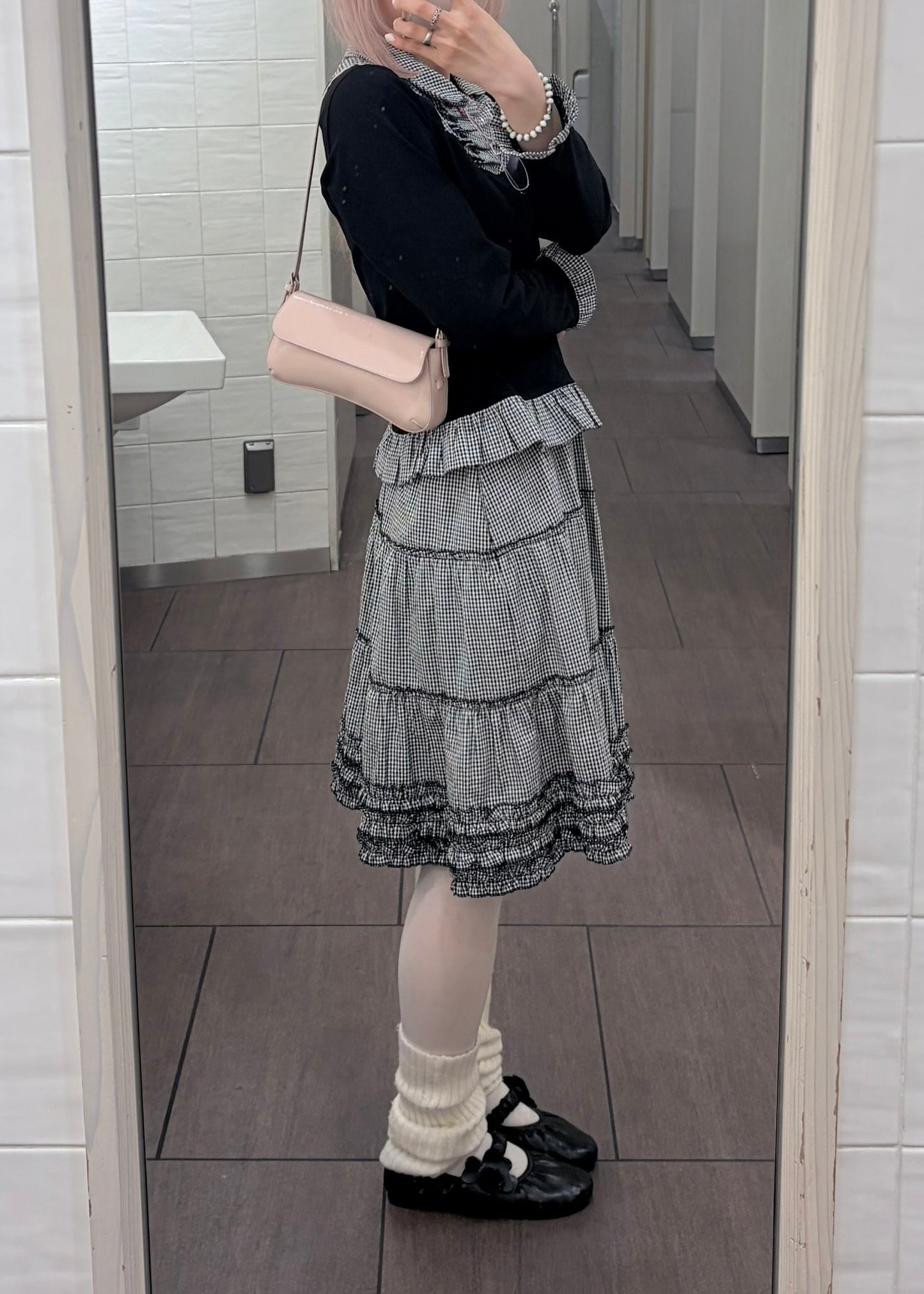 classic frill skirt