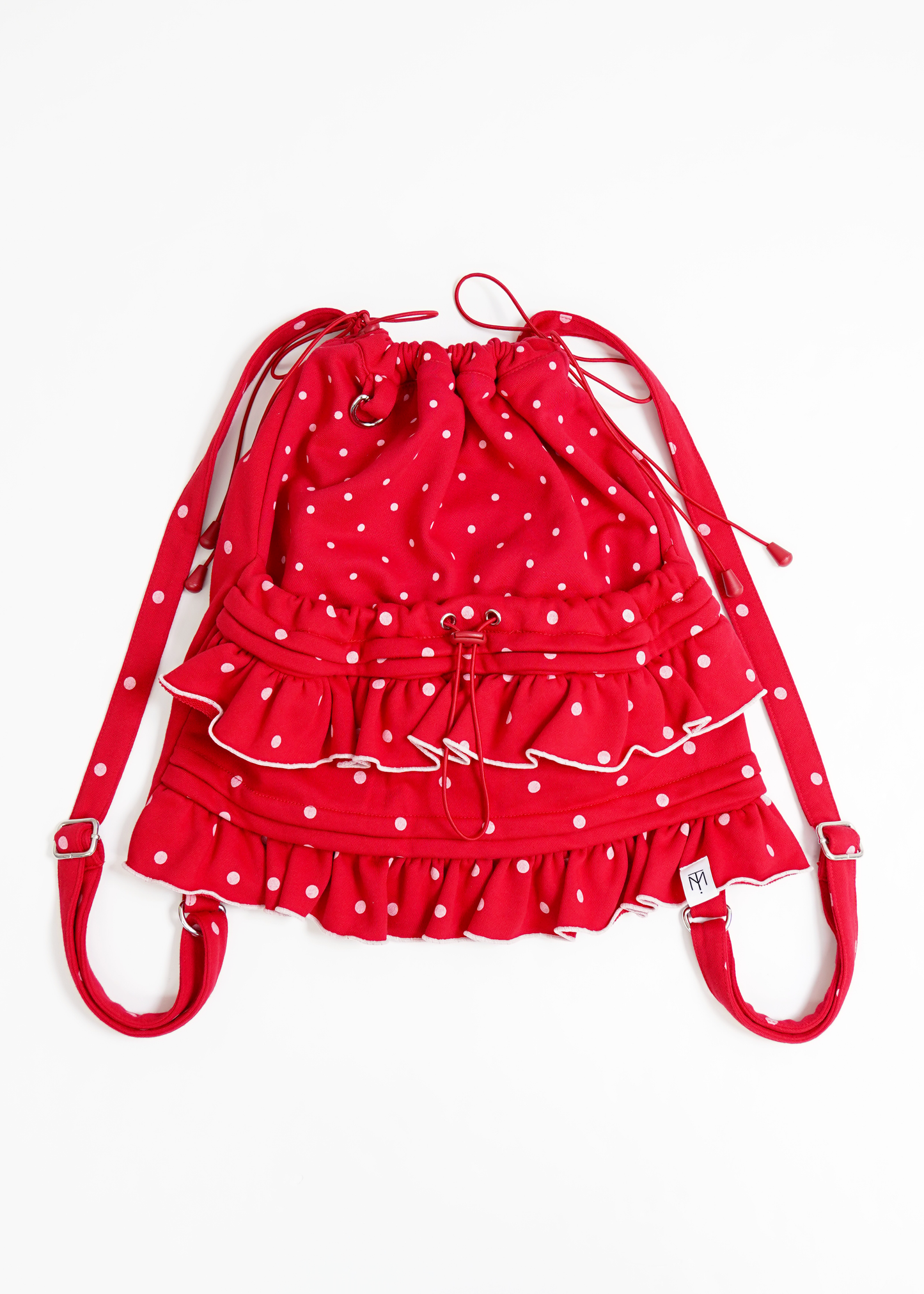 dot frill knapsack