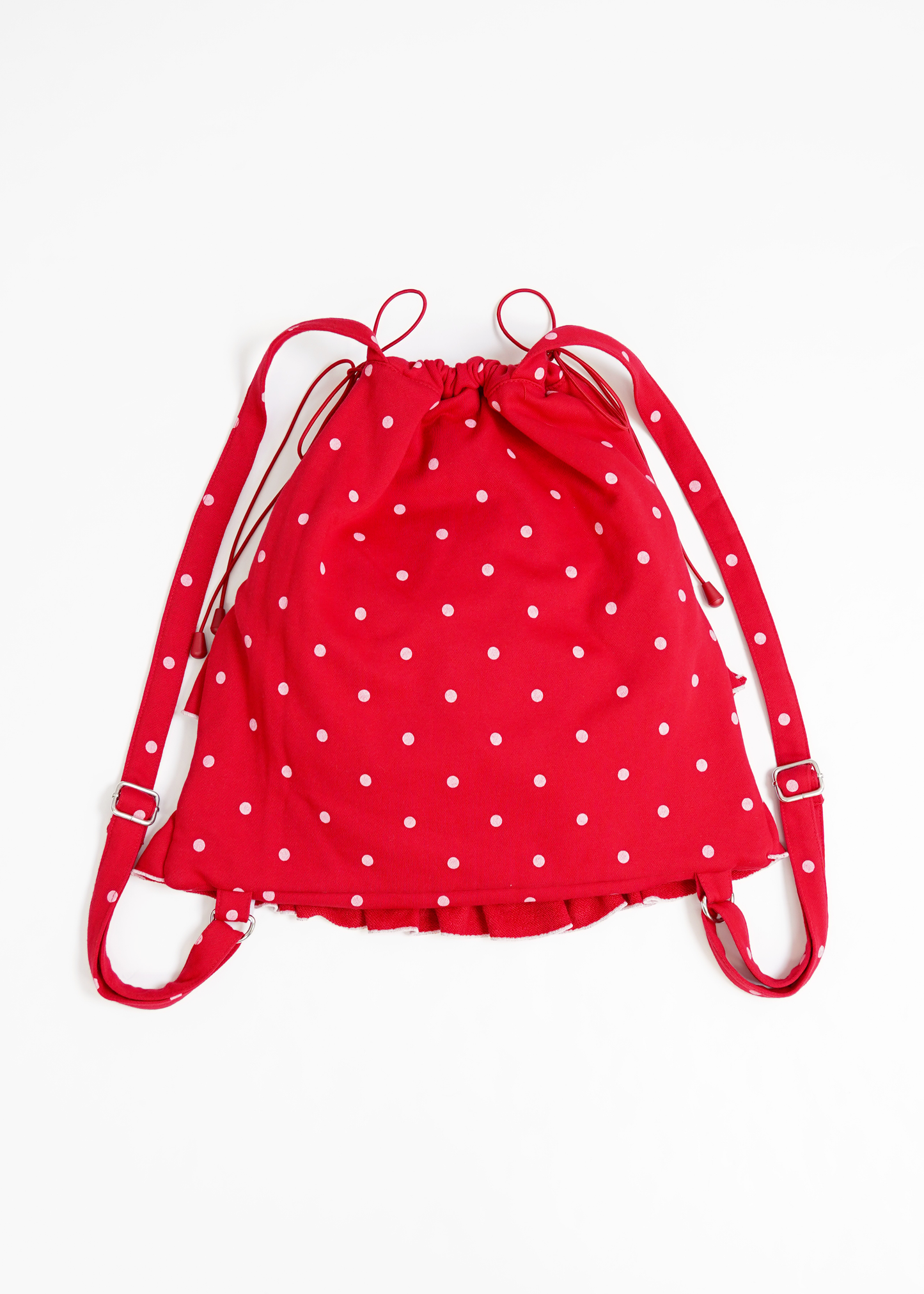 dot frill knapsack