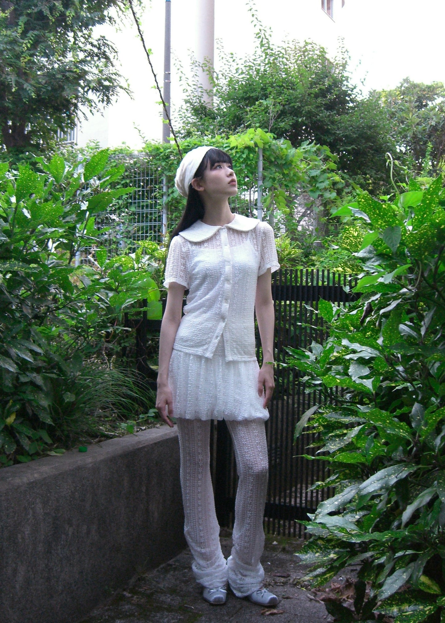 「want to be with lace」blouse