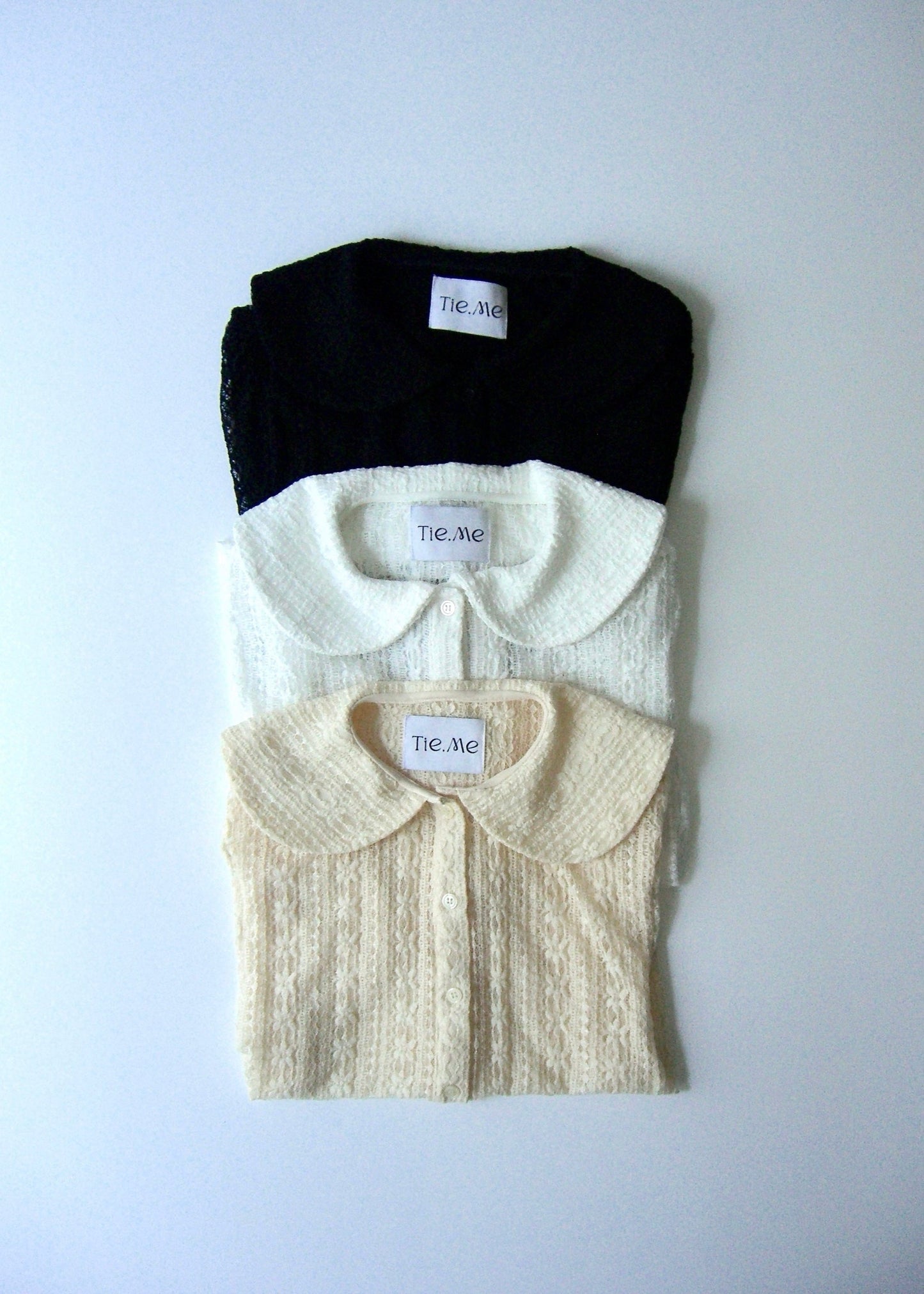 「want to be with lace」blouse