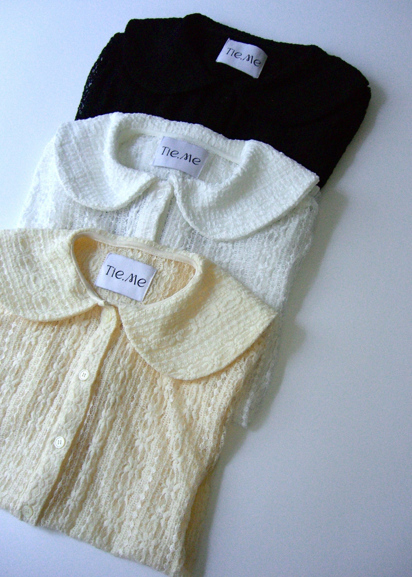 「want to be with lace」blouse