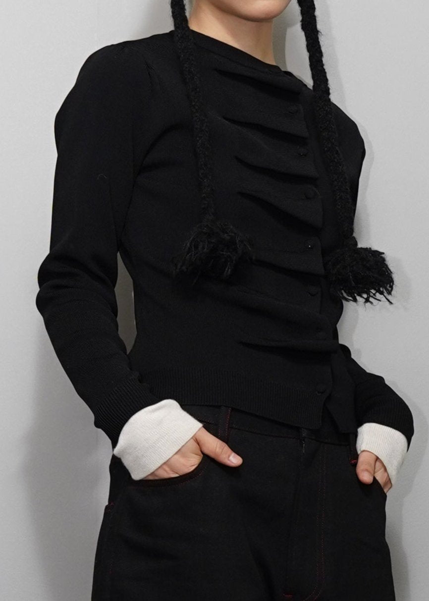 button up knit