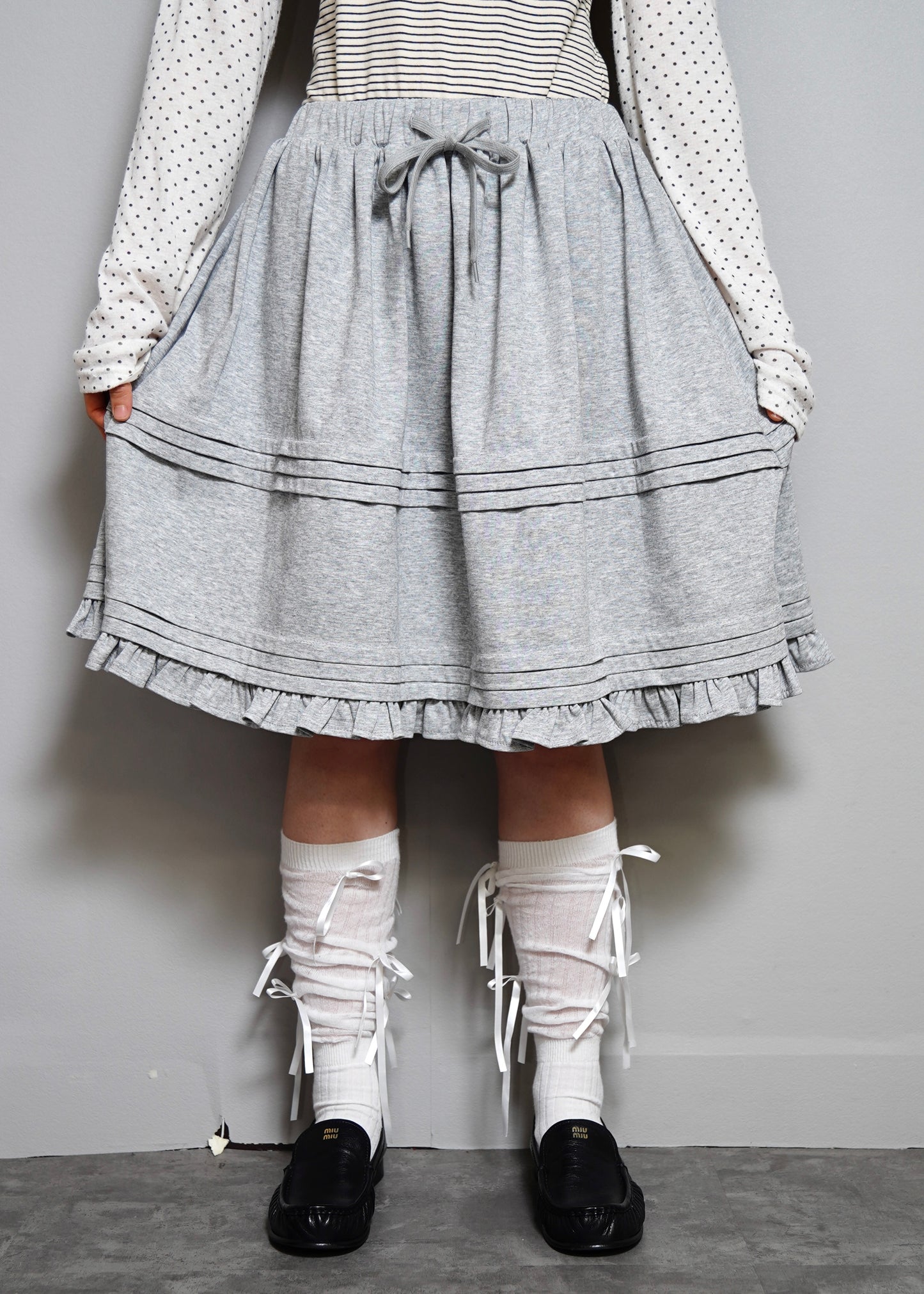 soft move midi skirt