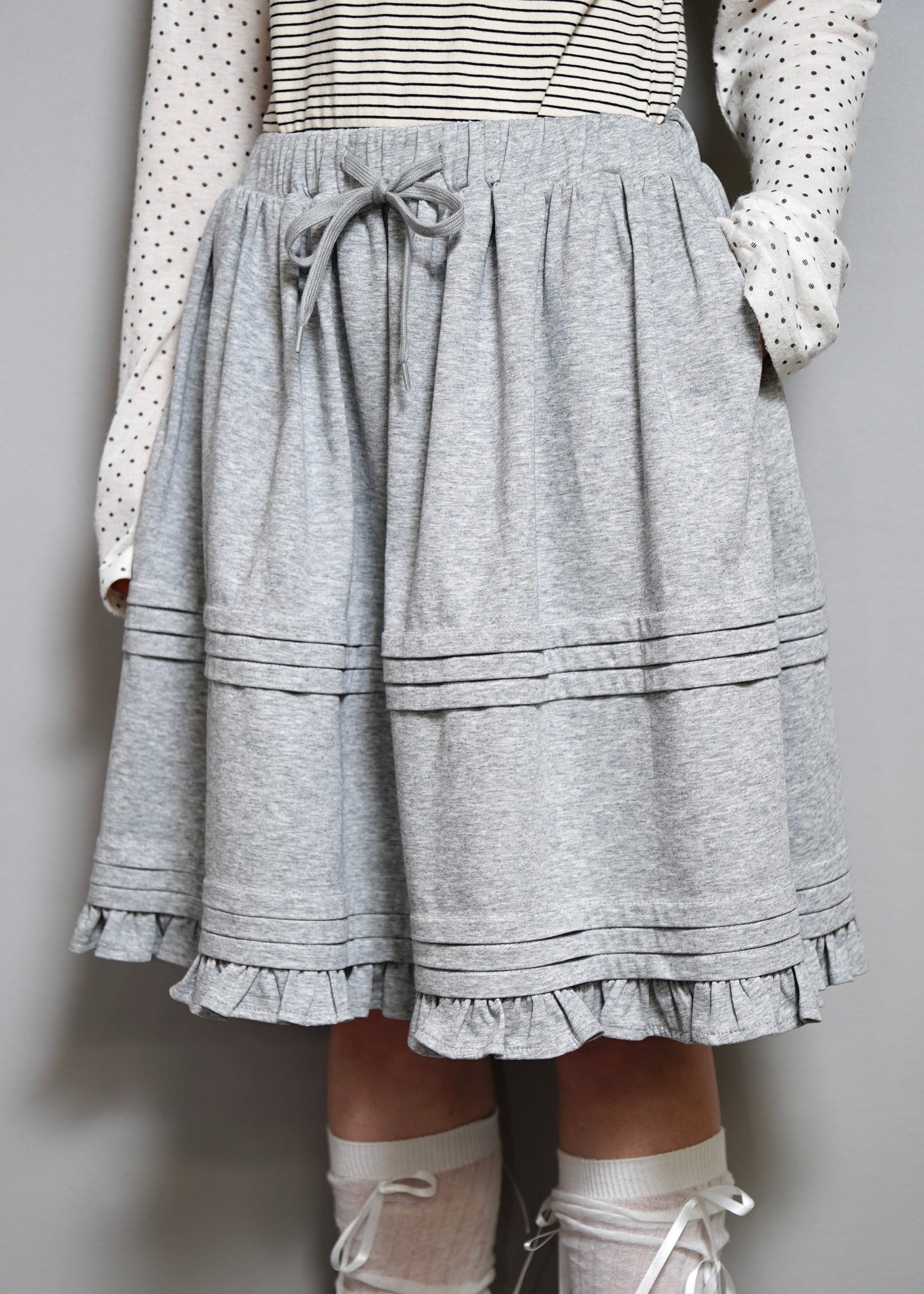 soft move midi skirt
