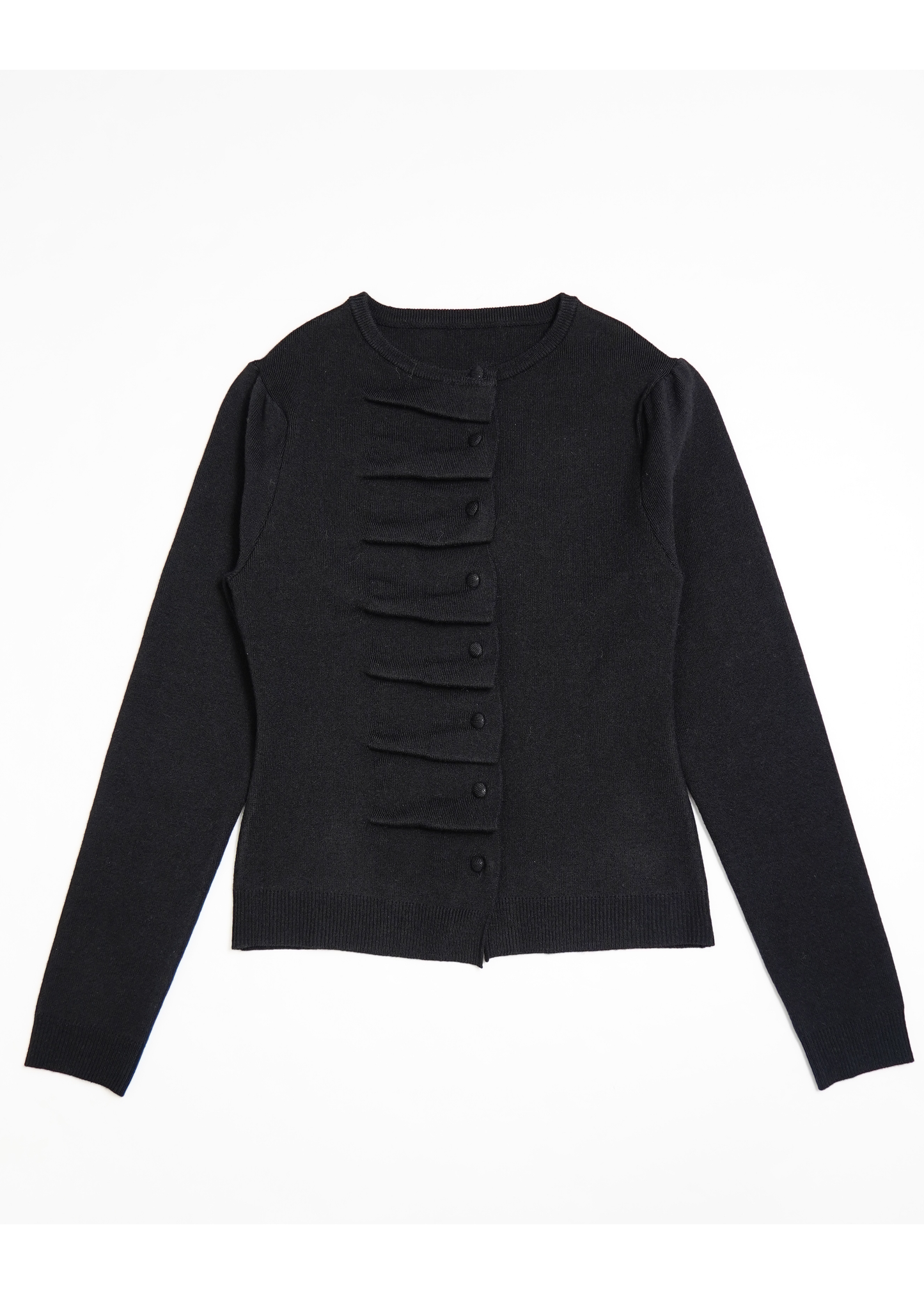 button up knit-slim fit