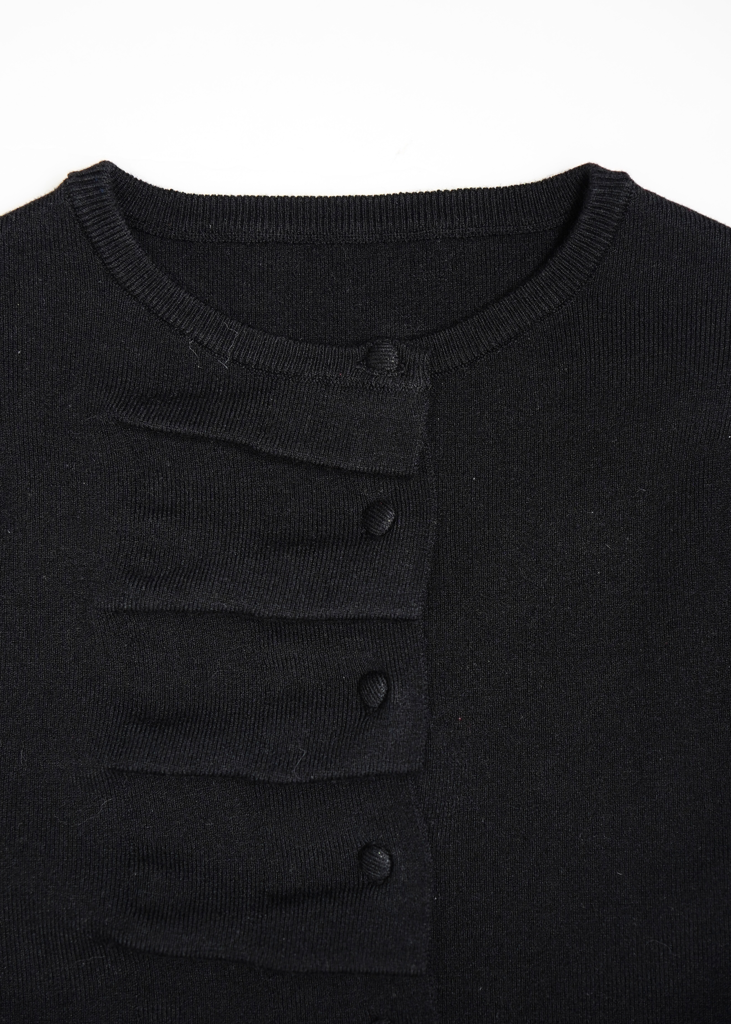 button up knit-slim fit