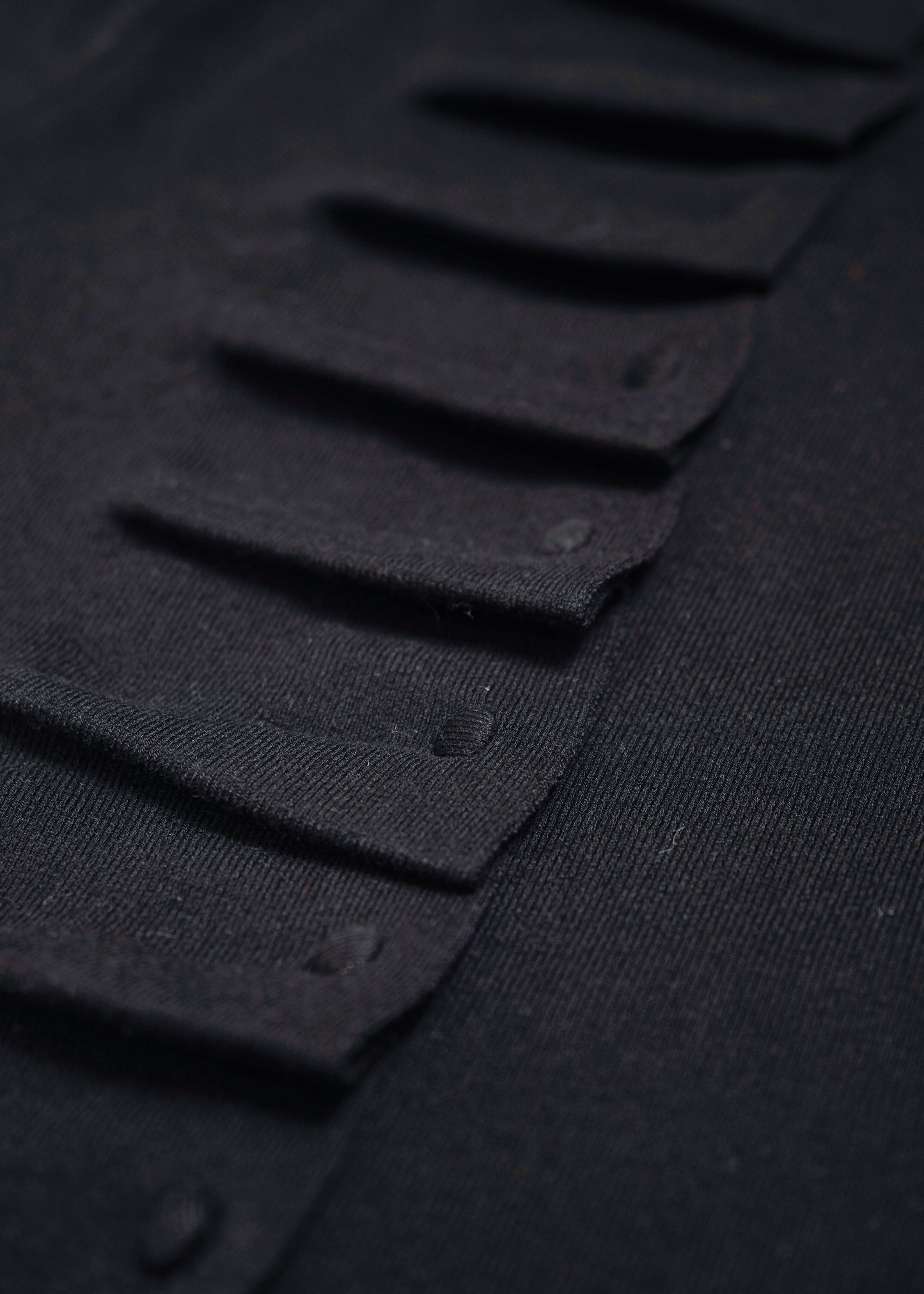 button up knit-slim fit
