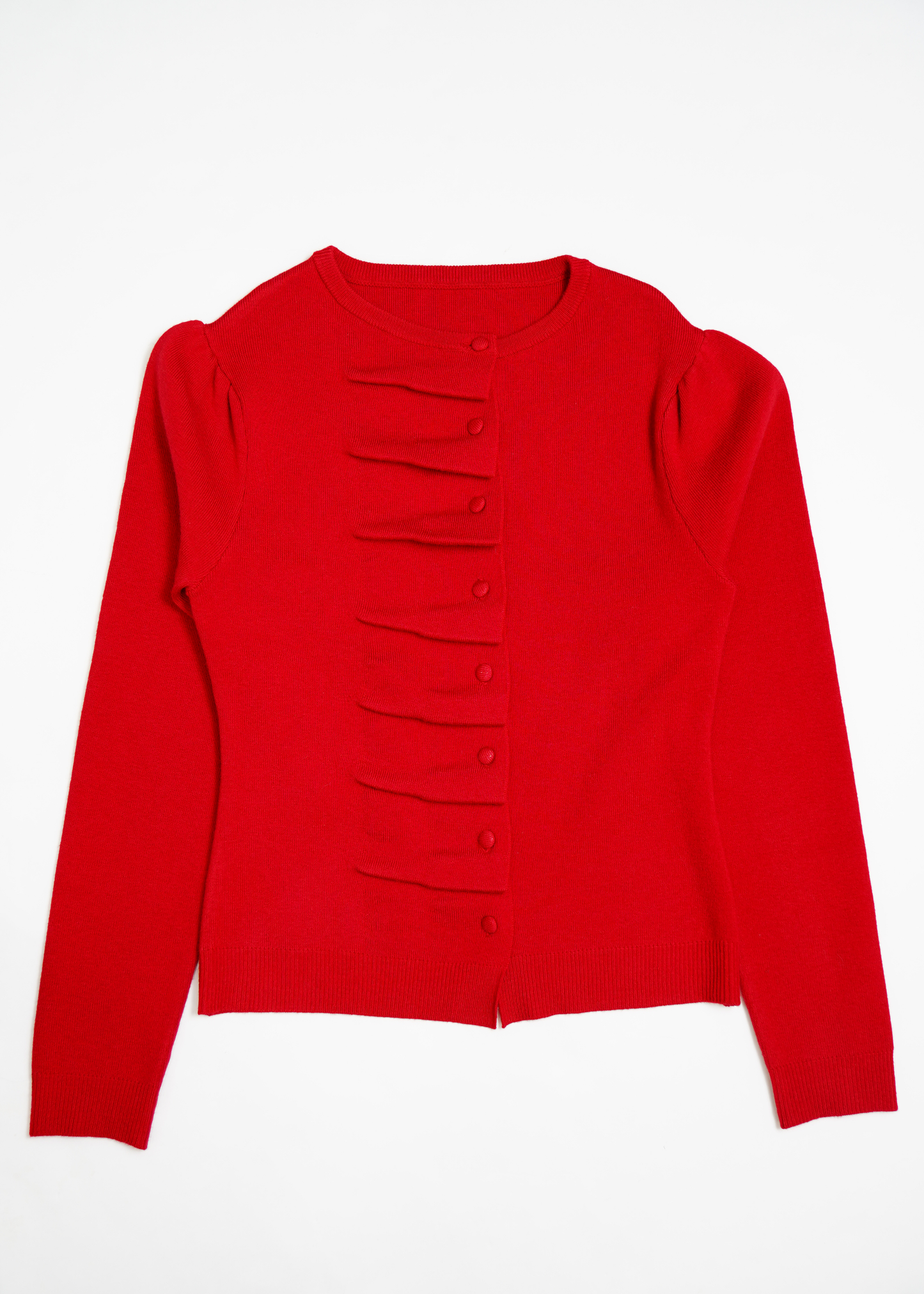 button up knit-slim fit