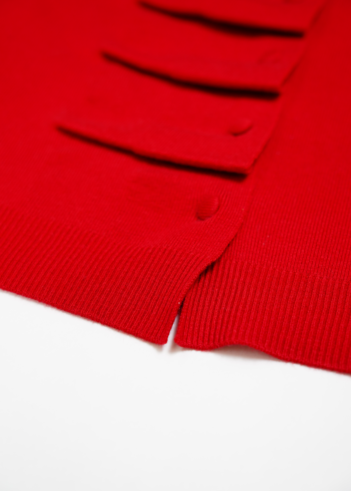 button up knit-slim fit