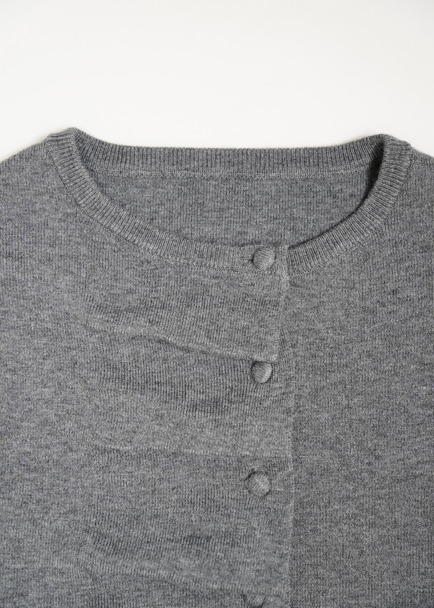 button up knit-slim fit