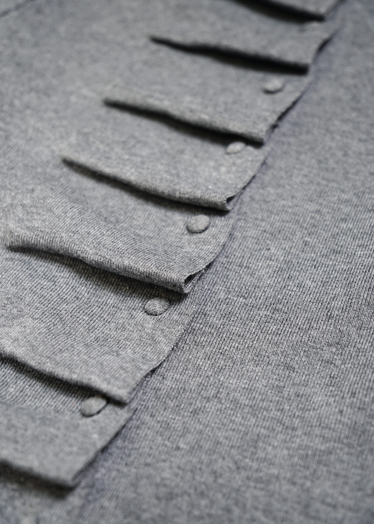 button up knit-slim fit