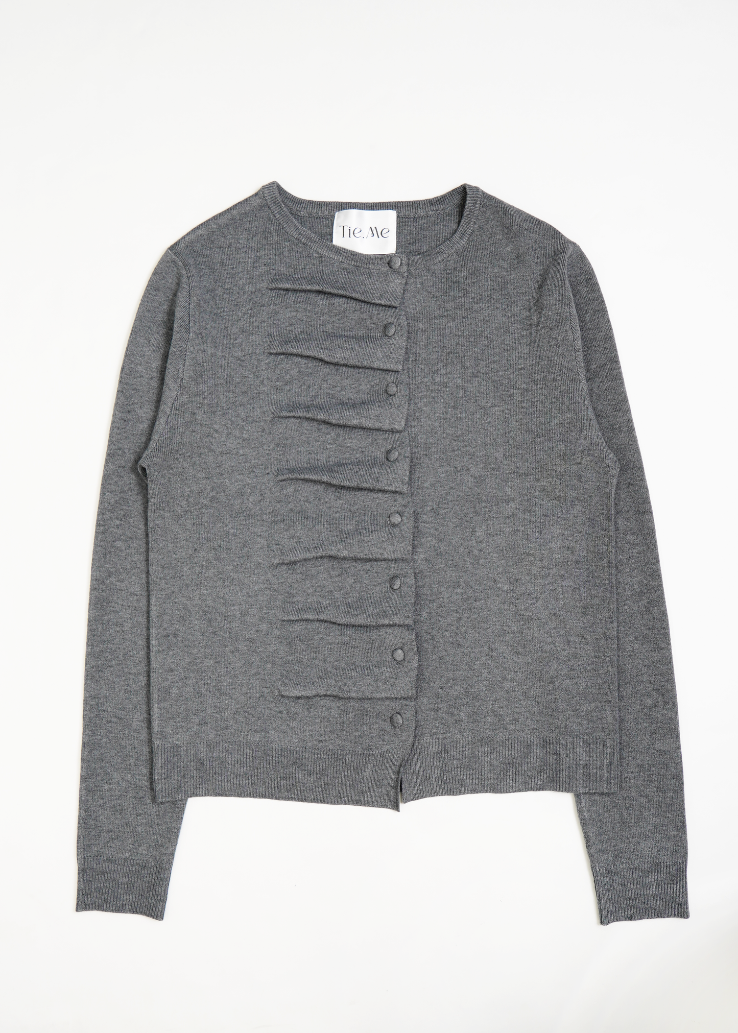 button up knit-boxy fit