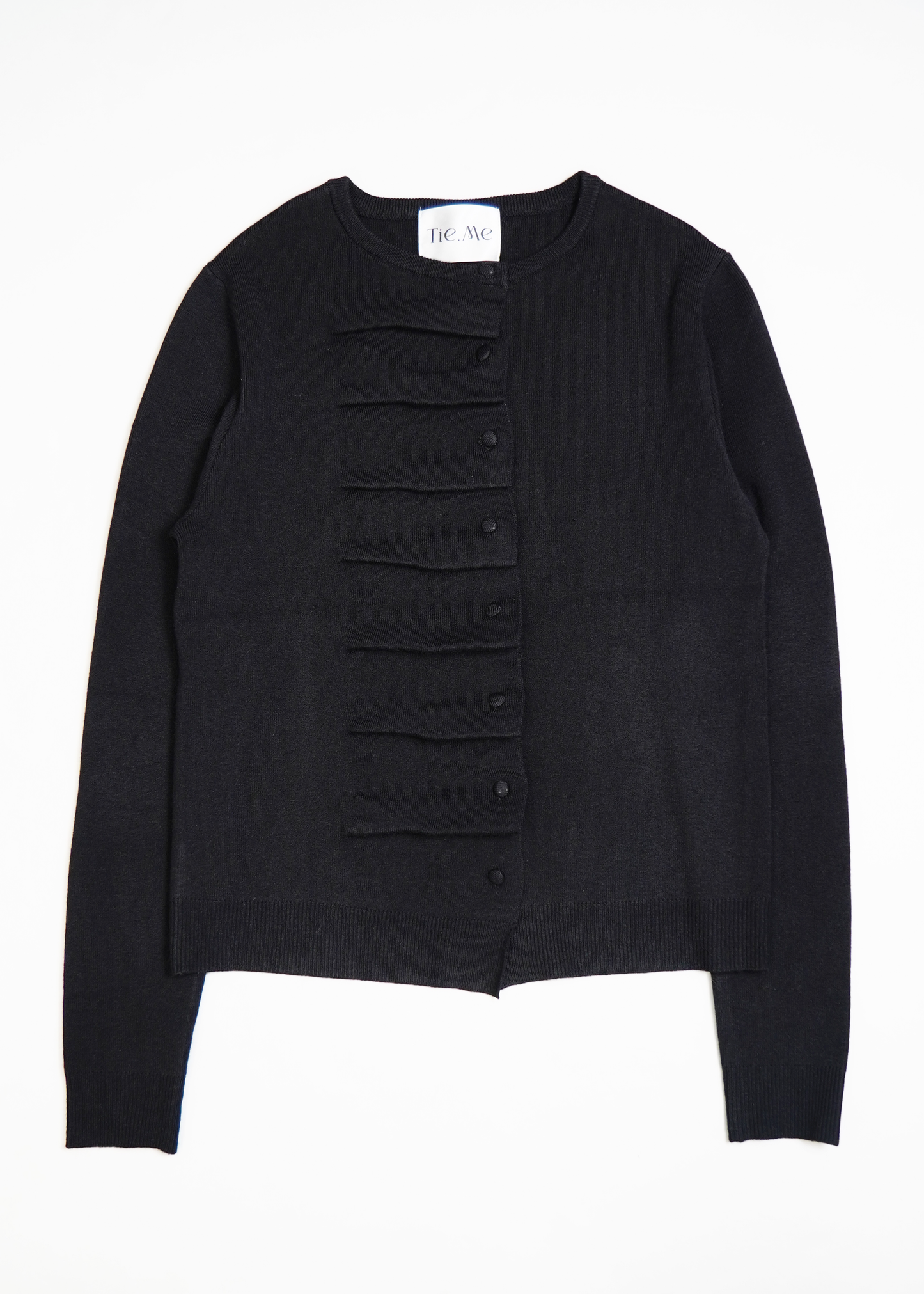 button up knit-boxy fit