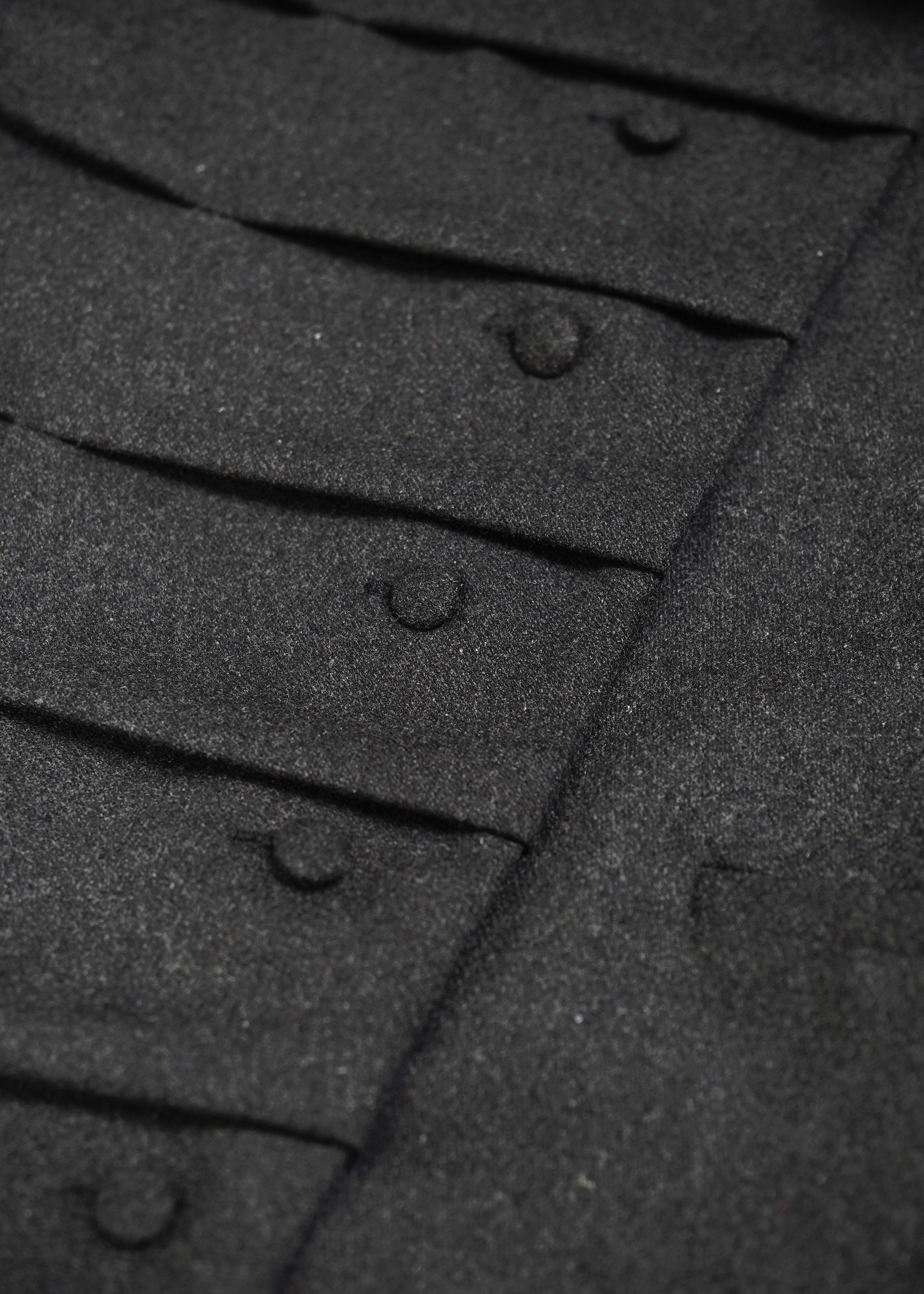 button up wool jacket