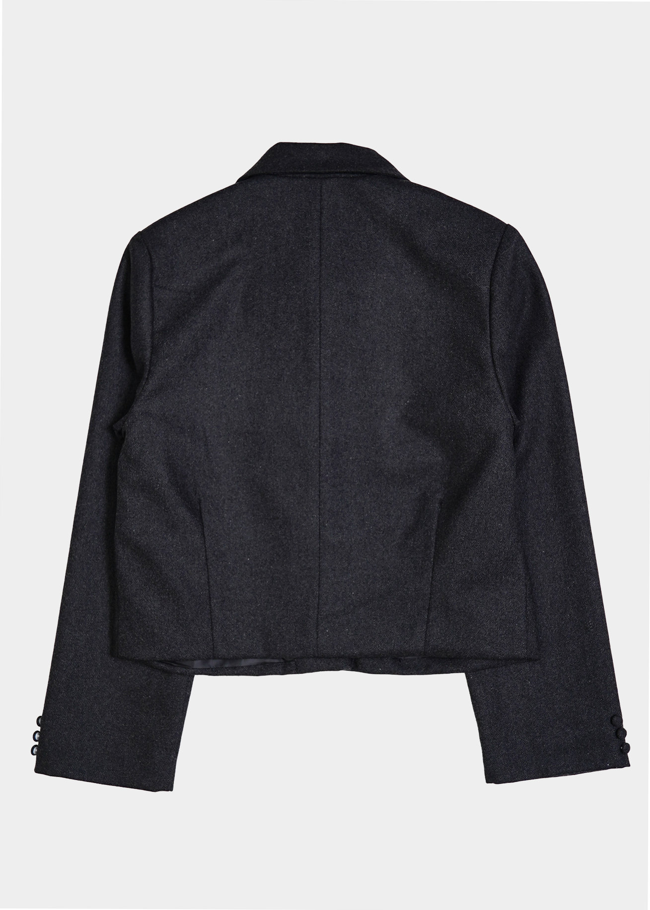 button up wool jacket