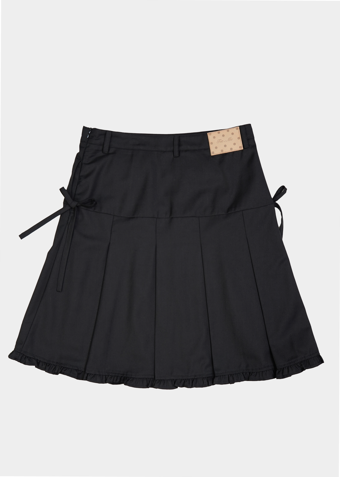 pleated cargo skirt