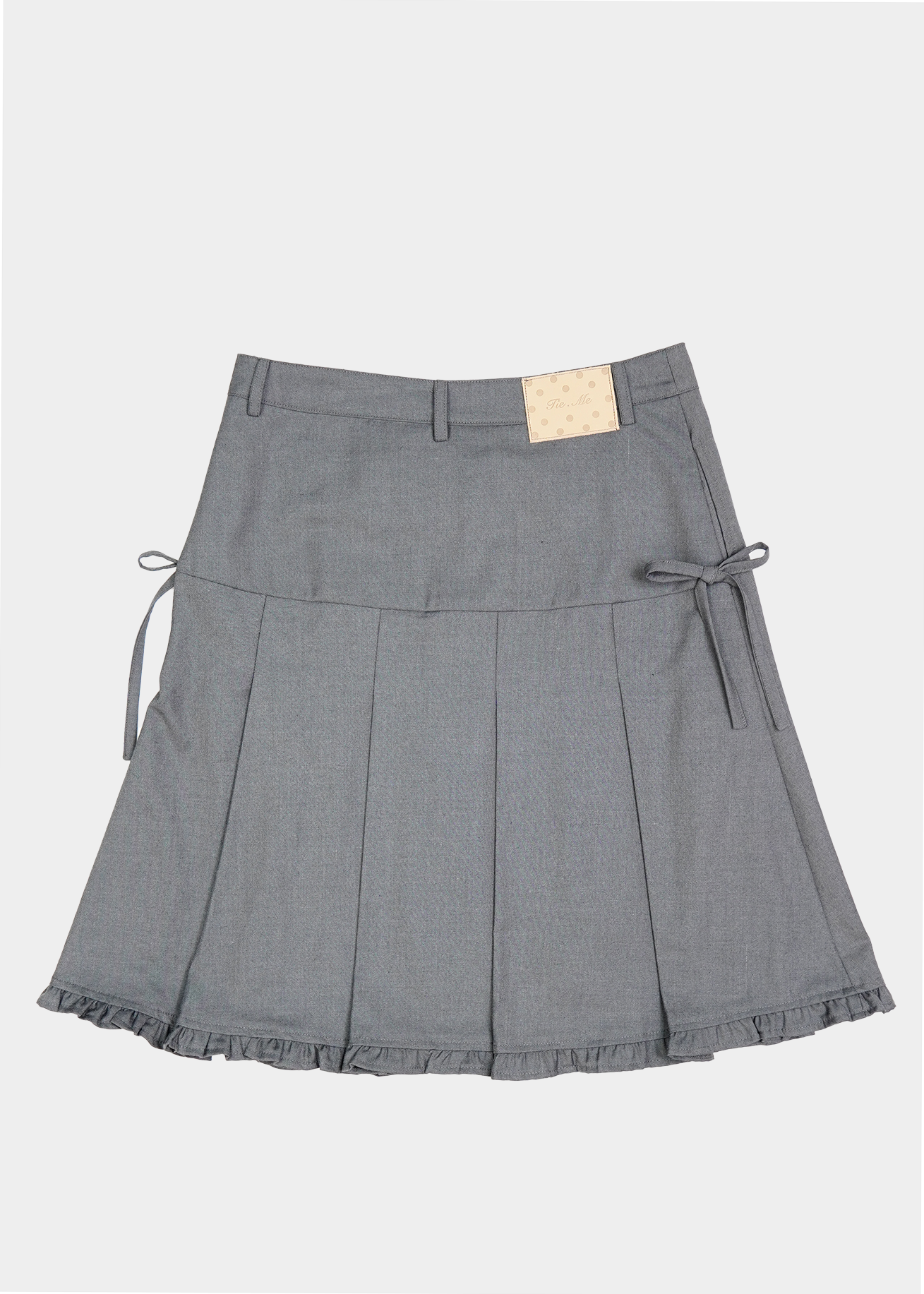 pleated cargo skirt