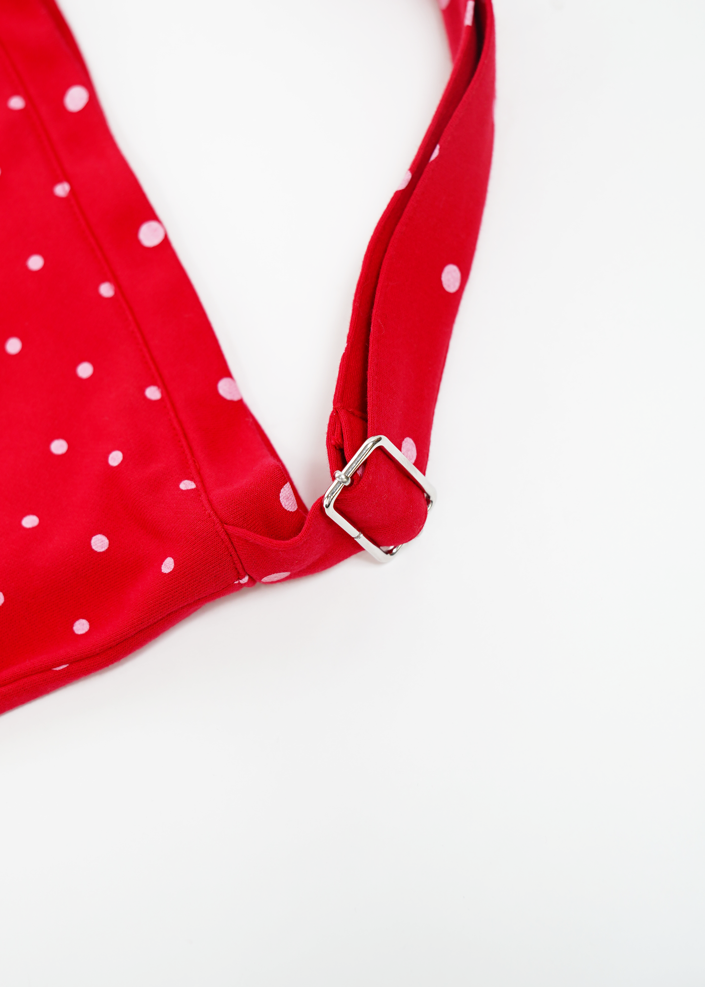 dot frill 2-way tote bag