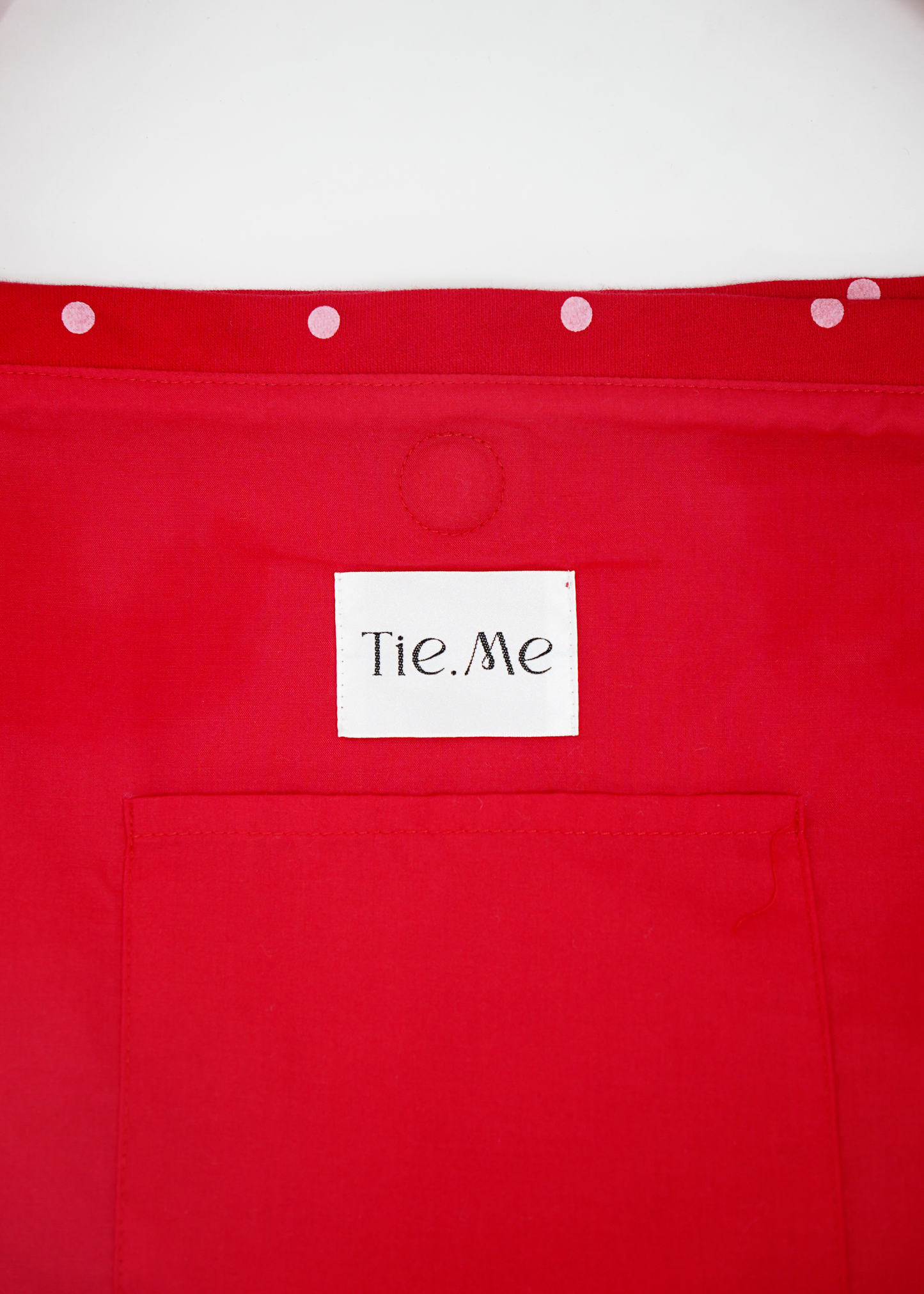 dot frill 2-way tote bag