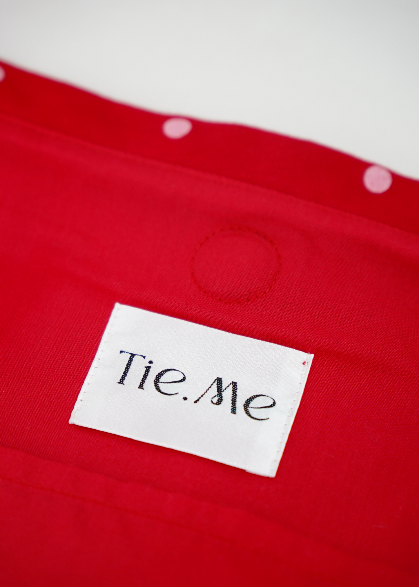 dot frill 2-way tote bag