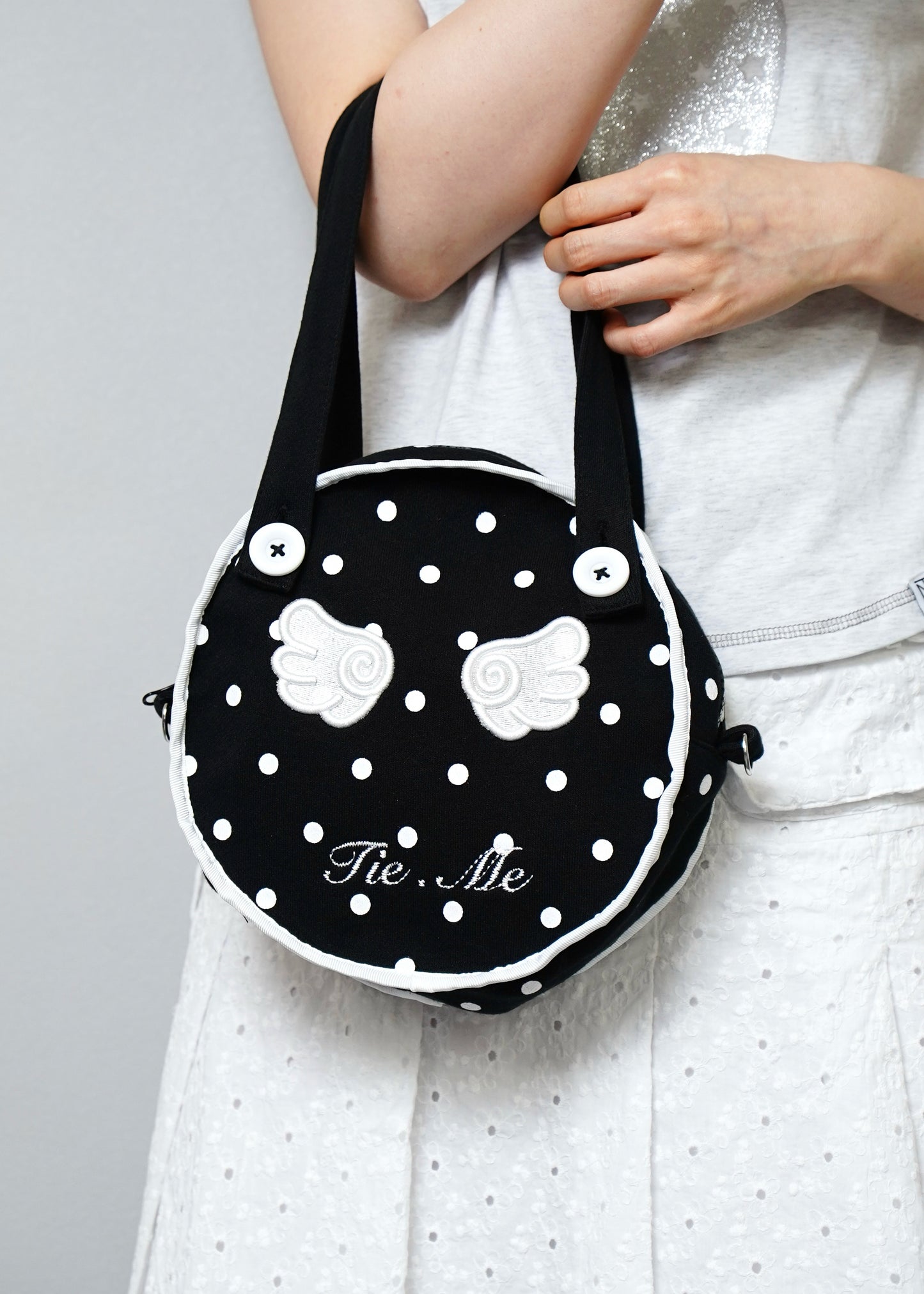 wings button 2way bag