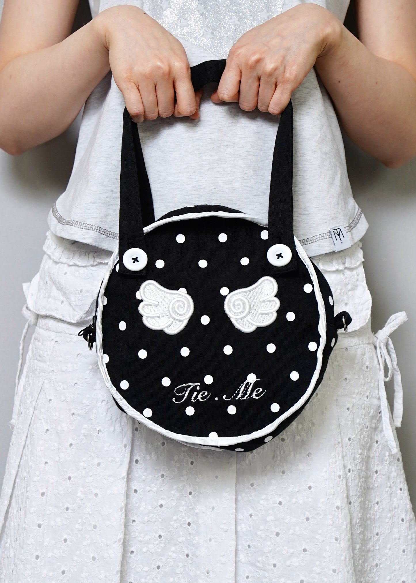 wings button 2way bag