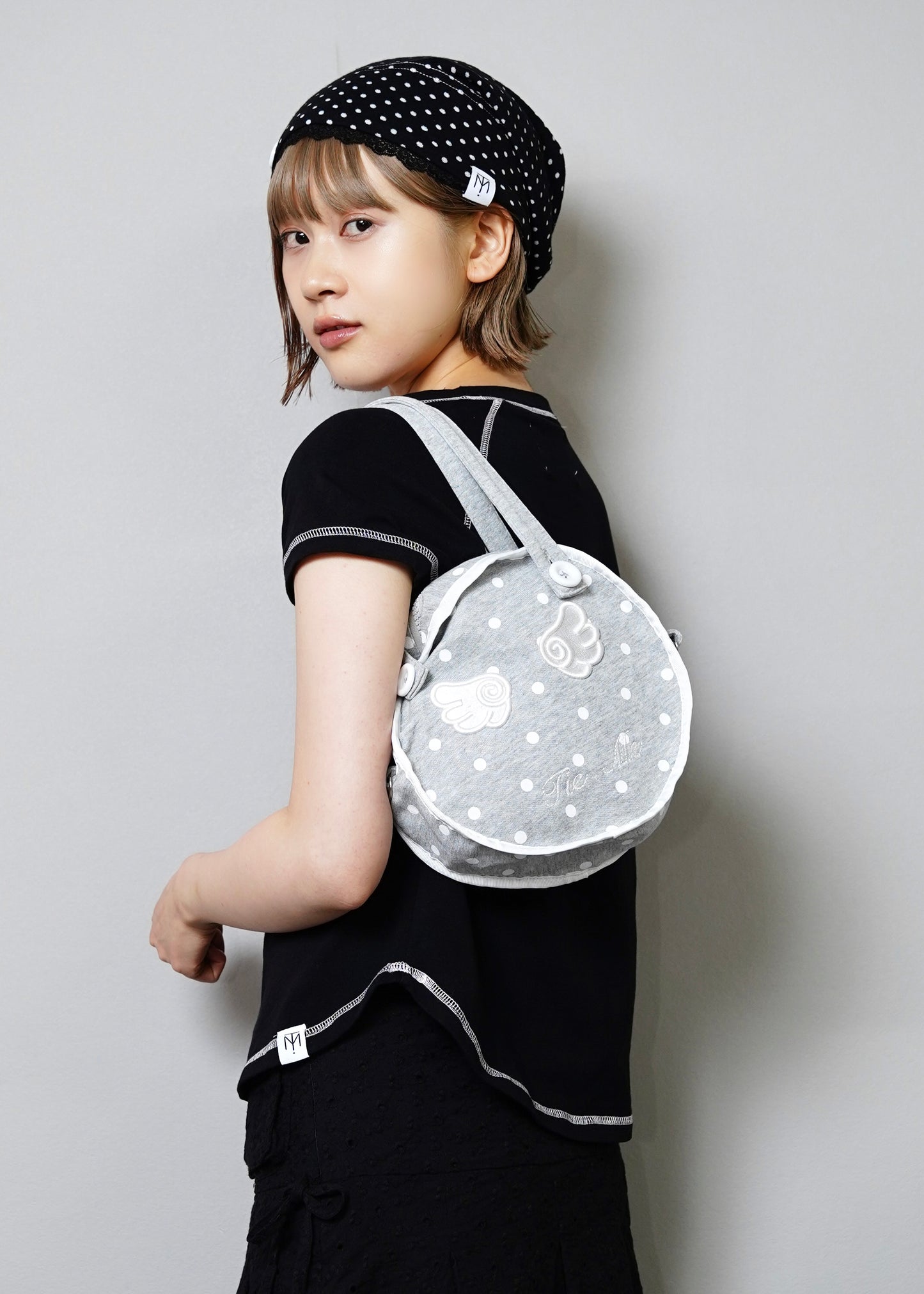 wings button 2way bag