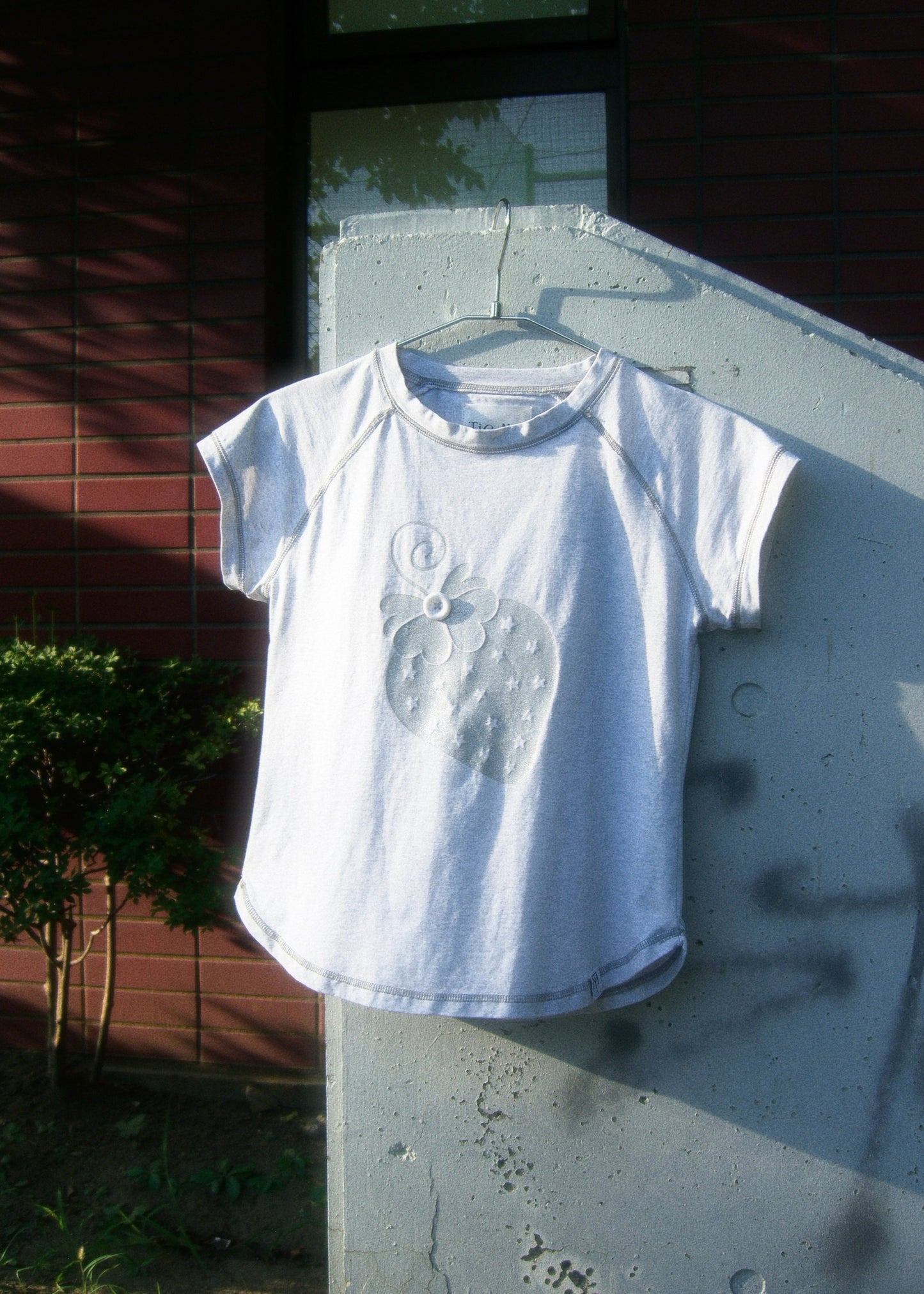 shining strawberry tee