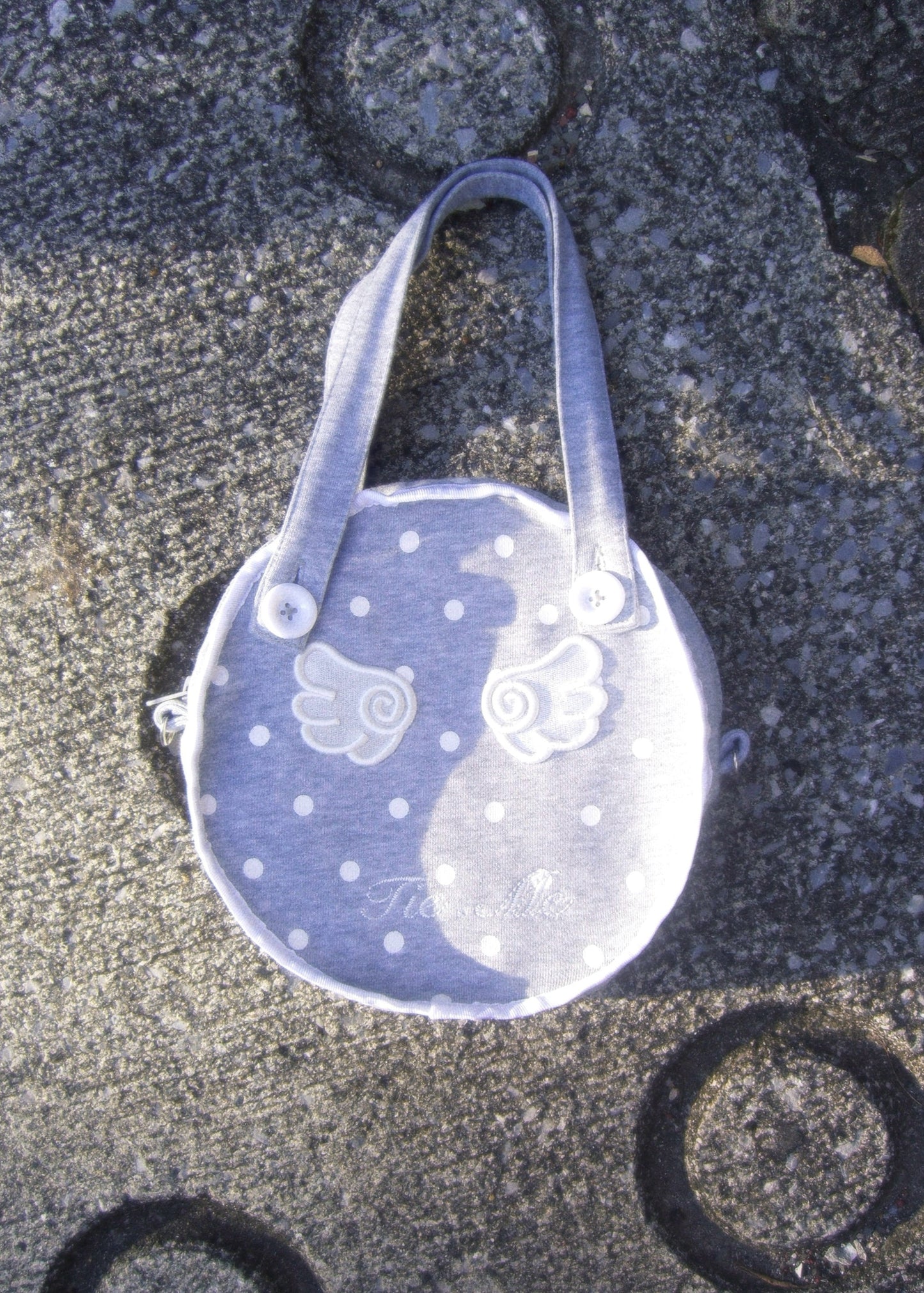 wings button 2way bag
