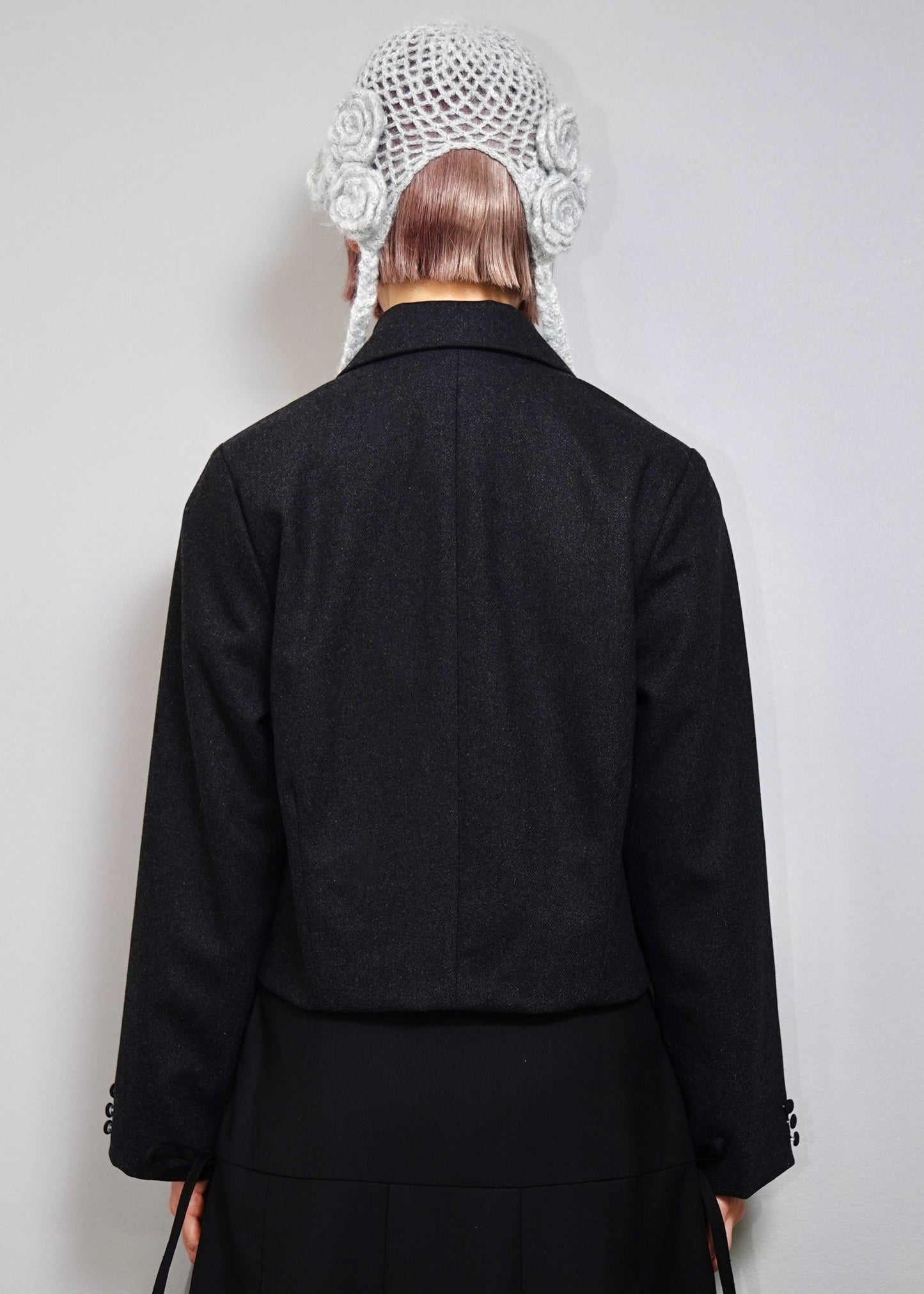 button up wool jacket