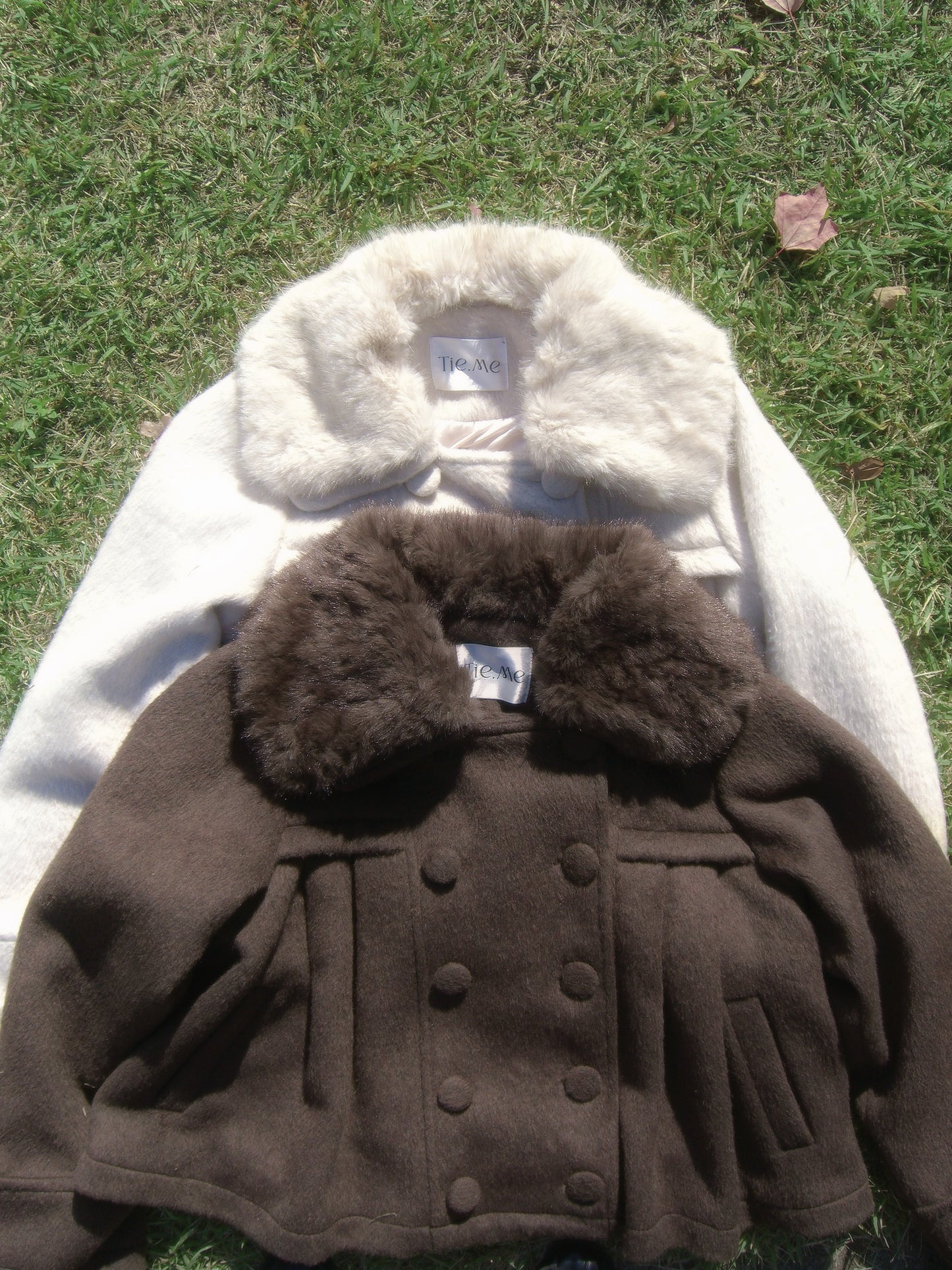 【12月上旬発送】grace fur collar wool coat