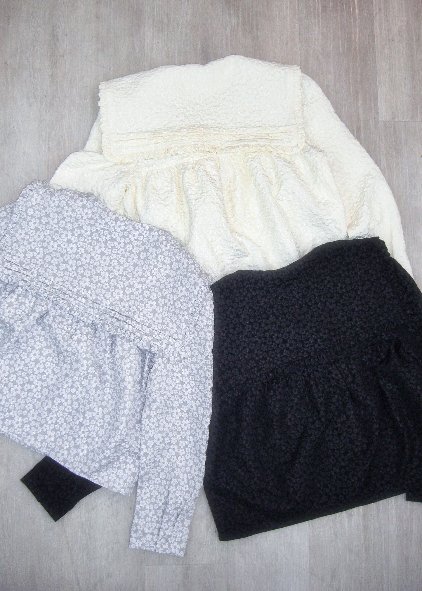 【8月下旬発送】glossy bloom sailor blouse