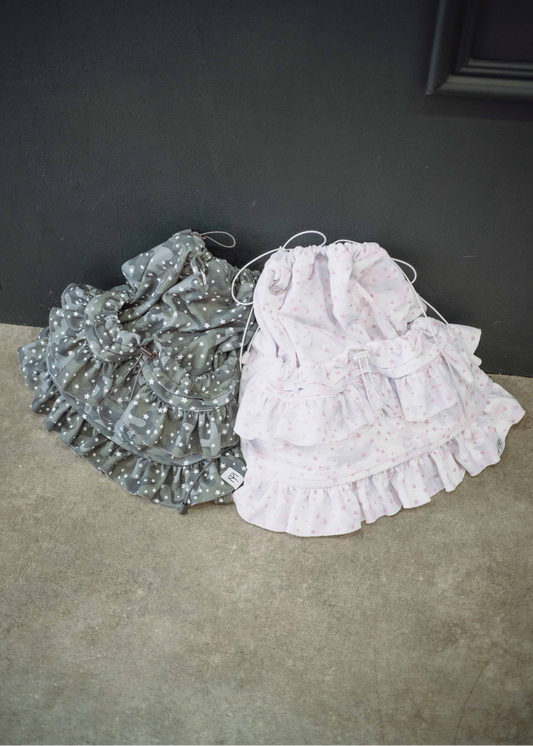 milky star camo  knapsack