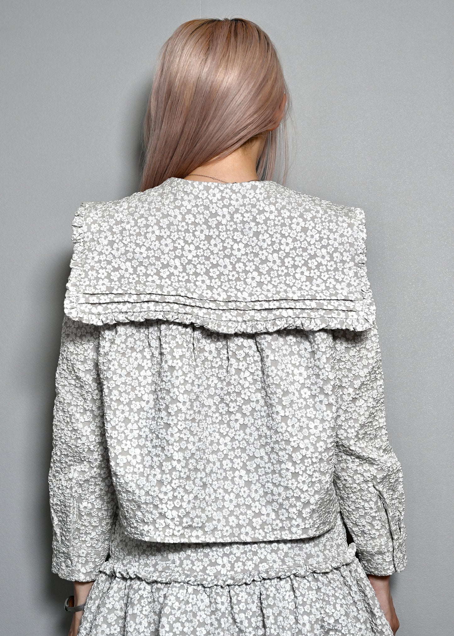 【8月下旬発送】glossy bloom sailor blouse