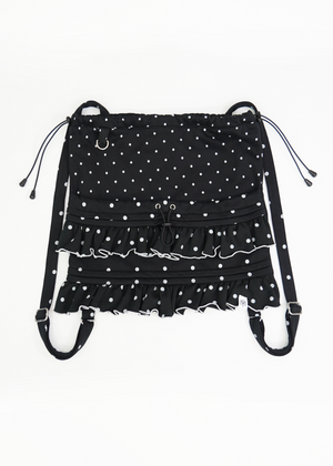 dot frill knapsack