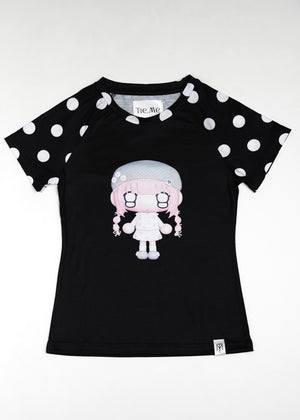 【HUHUEE】gallery girl Tee-slim