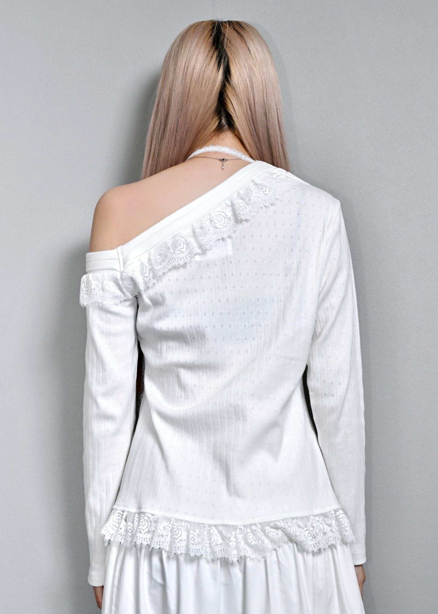 【8月下旬発送】「You need my love.」Lace-up Tee