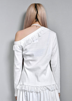 【8月下旬発送】「You need my love.」Lace-up Tee