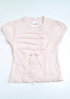 button up floral blouse