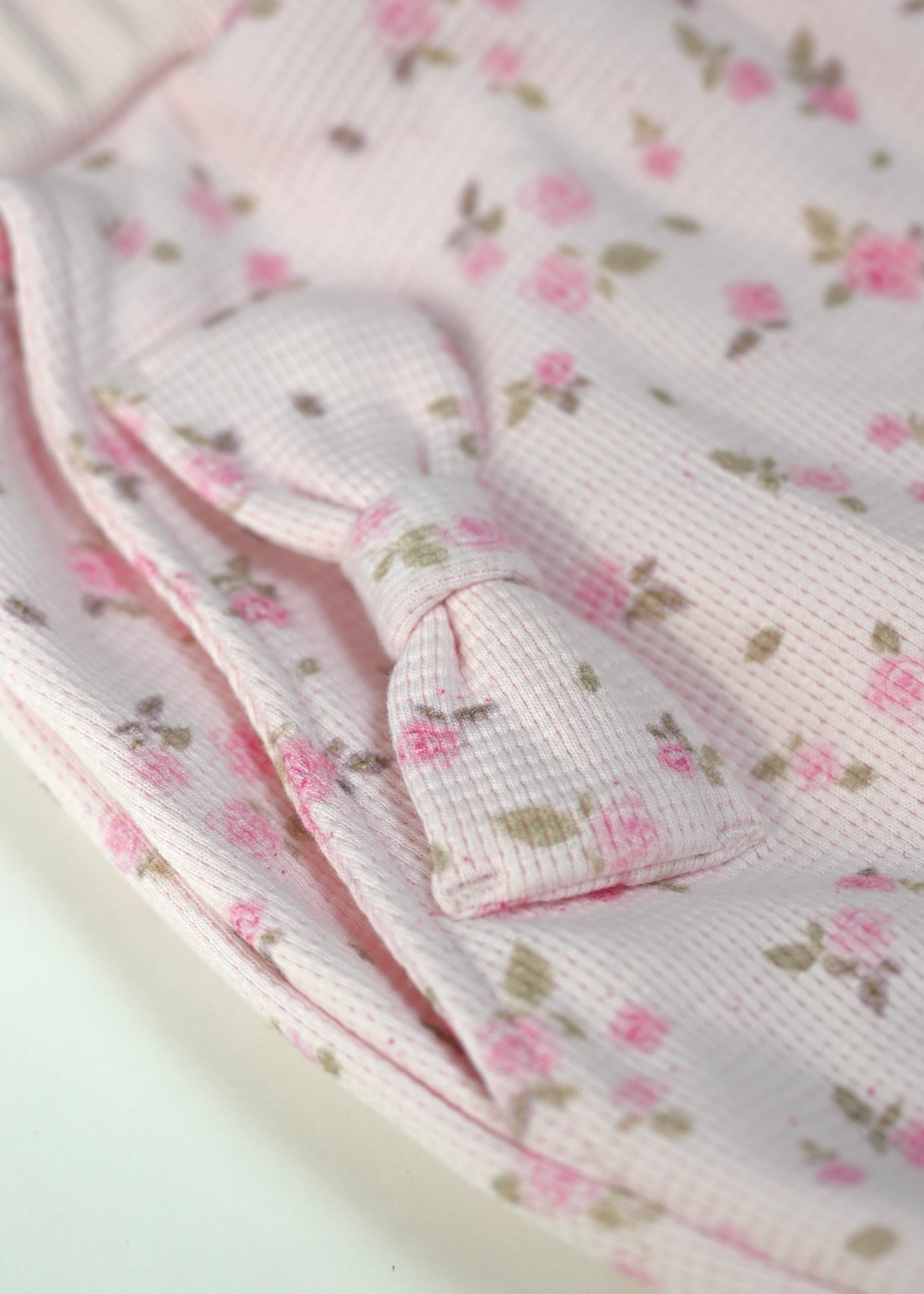 flower waffle ribbonful lounge pants