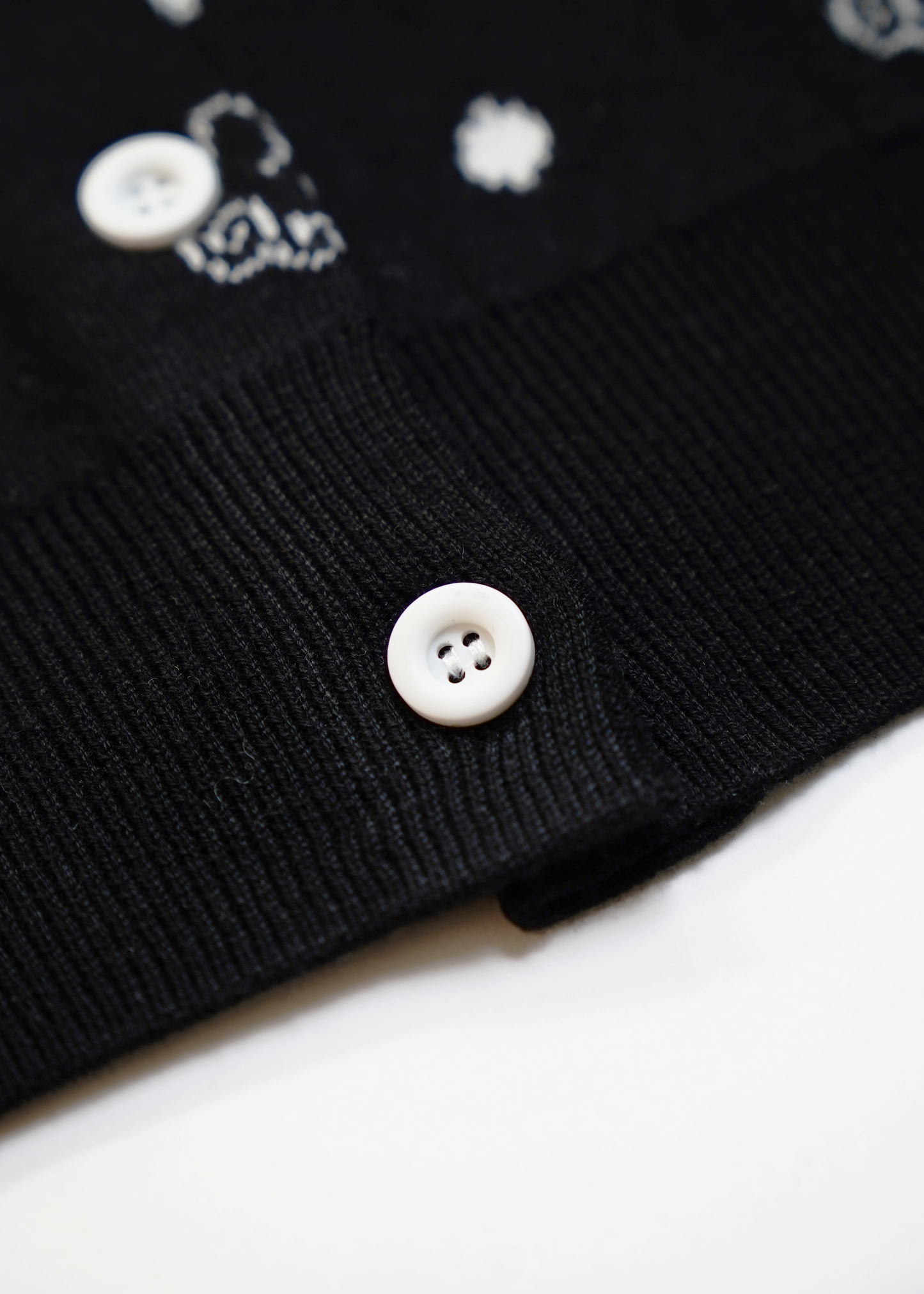 wings dot knit cardigan