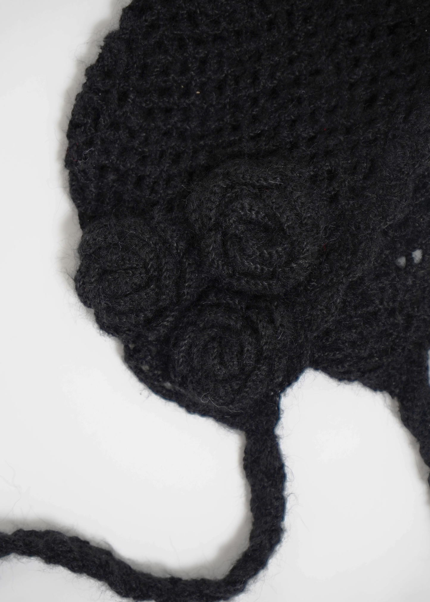handmade rose beanie
